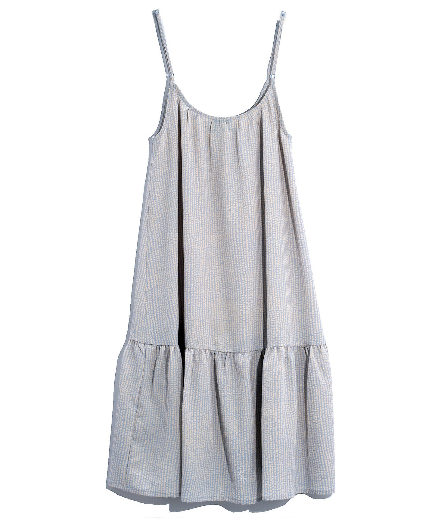 Seersucker Lilou Dress in color Ripple