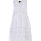 Supersoft Gauze Vesper Dress in color white