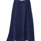 Supersoft Gauze Tova Skirt in color Marine