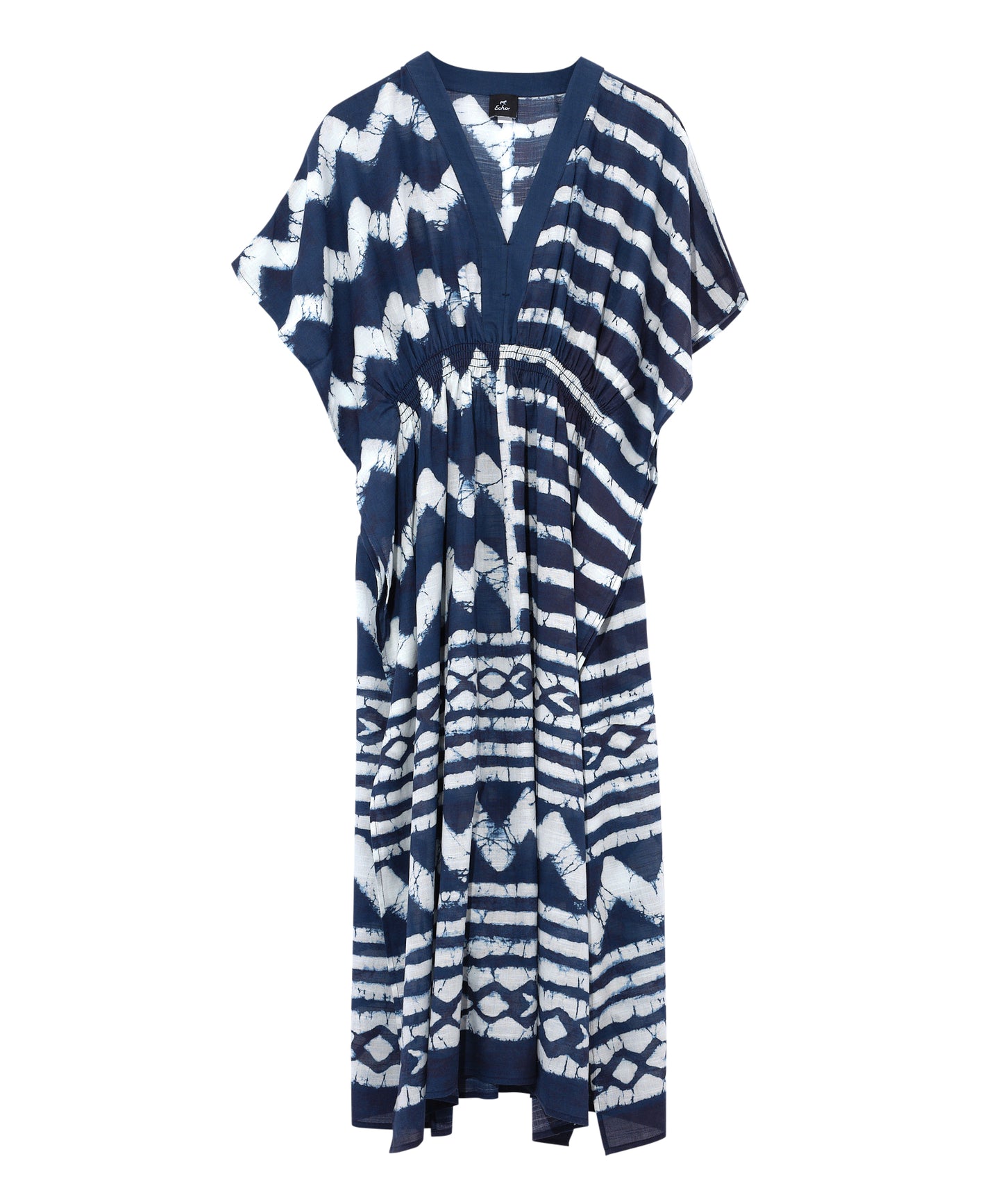 Tali Maxi Caftan in color indigo