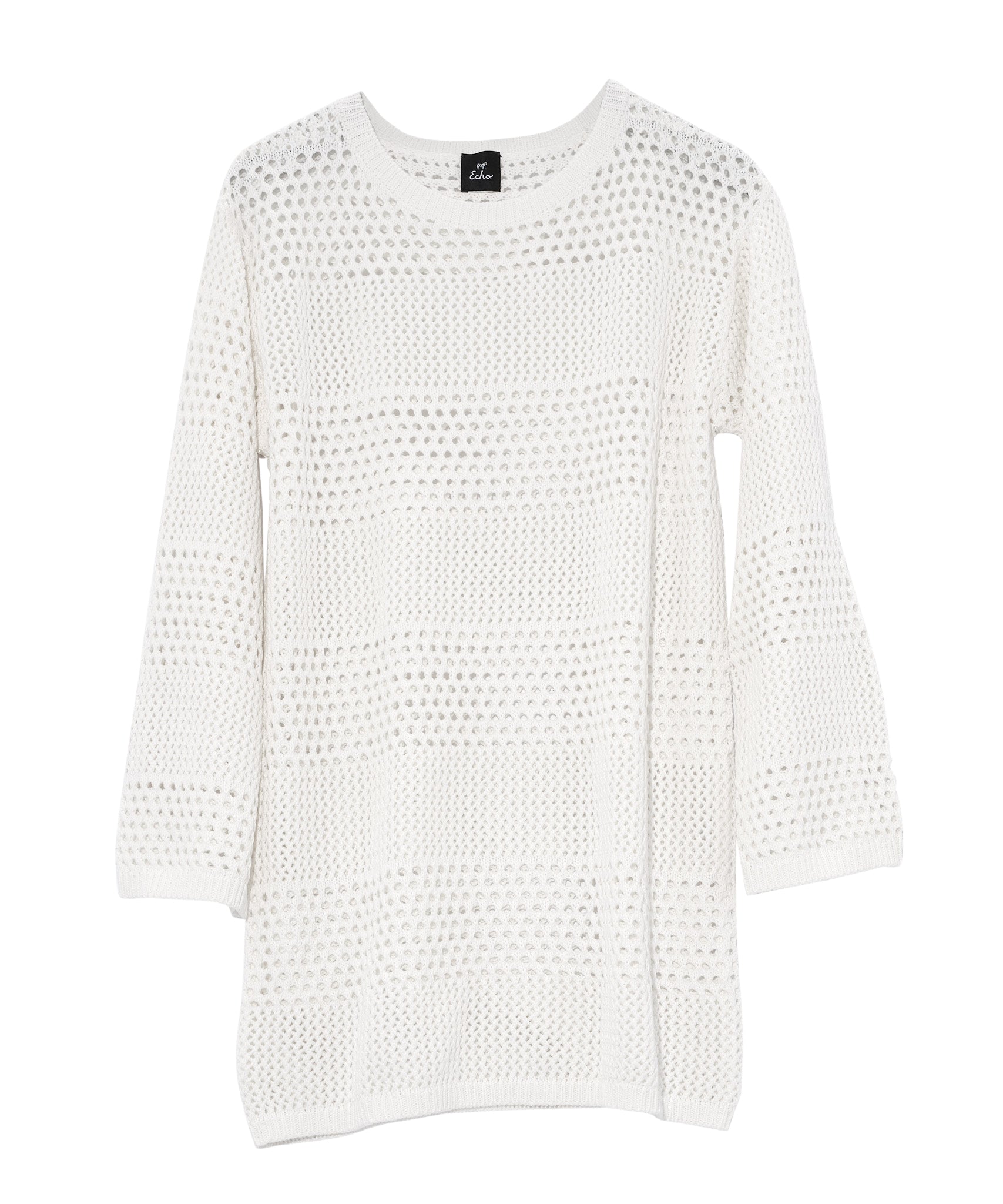 Margaux Crochet Tunic in color White