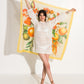 Margaux Crochet Tunic in color White on model