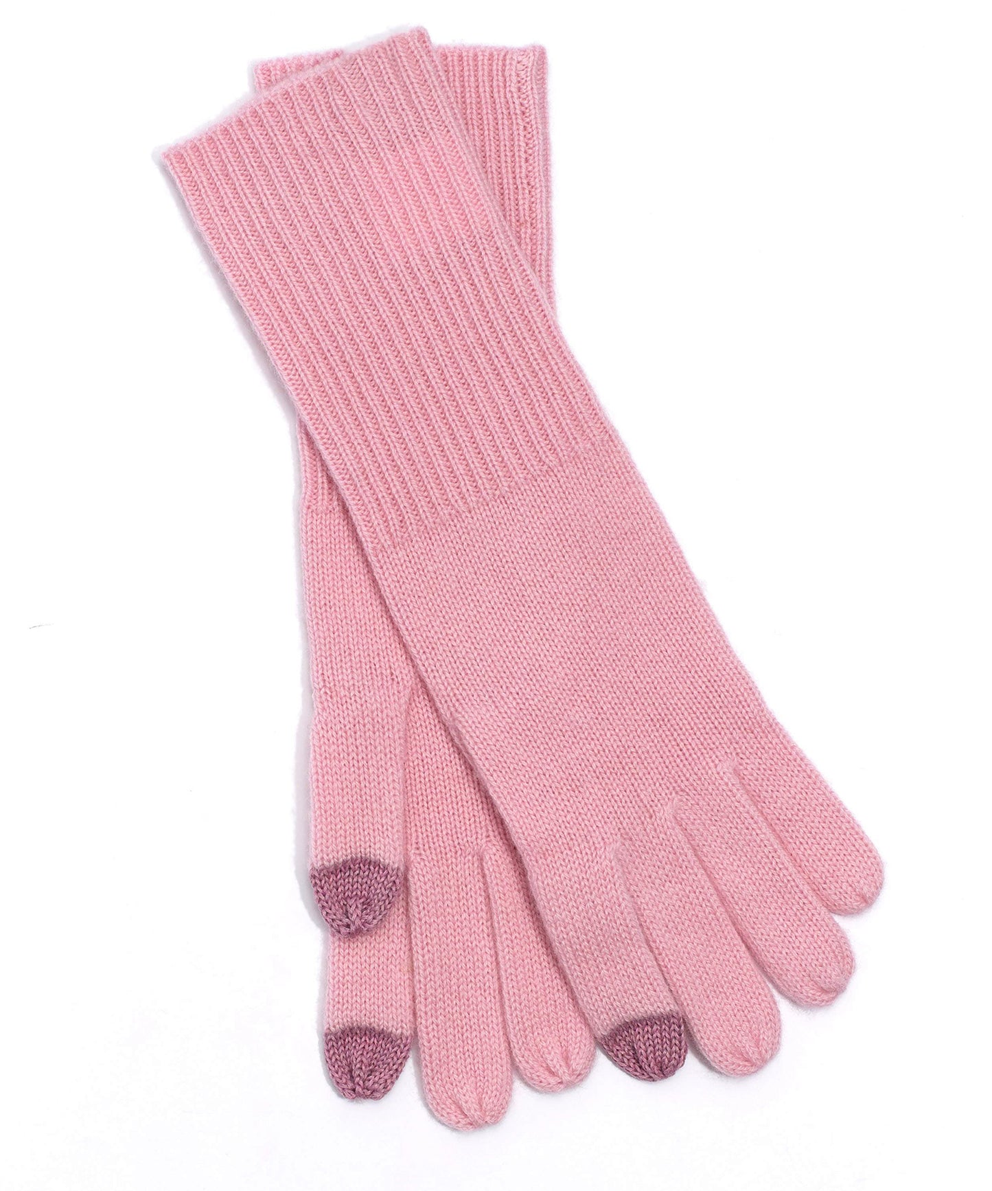 Wool/Cashmere  Gloves in color Cloud Pink