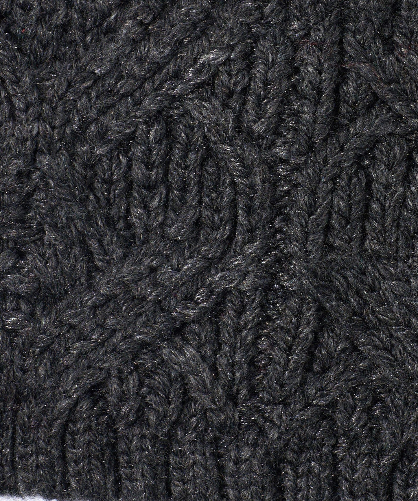 Loopy Cable Headband in color Charcoal