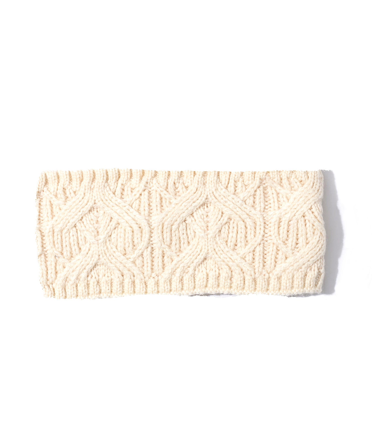 Loopy Cable Headband in color Ivory