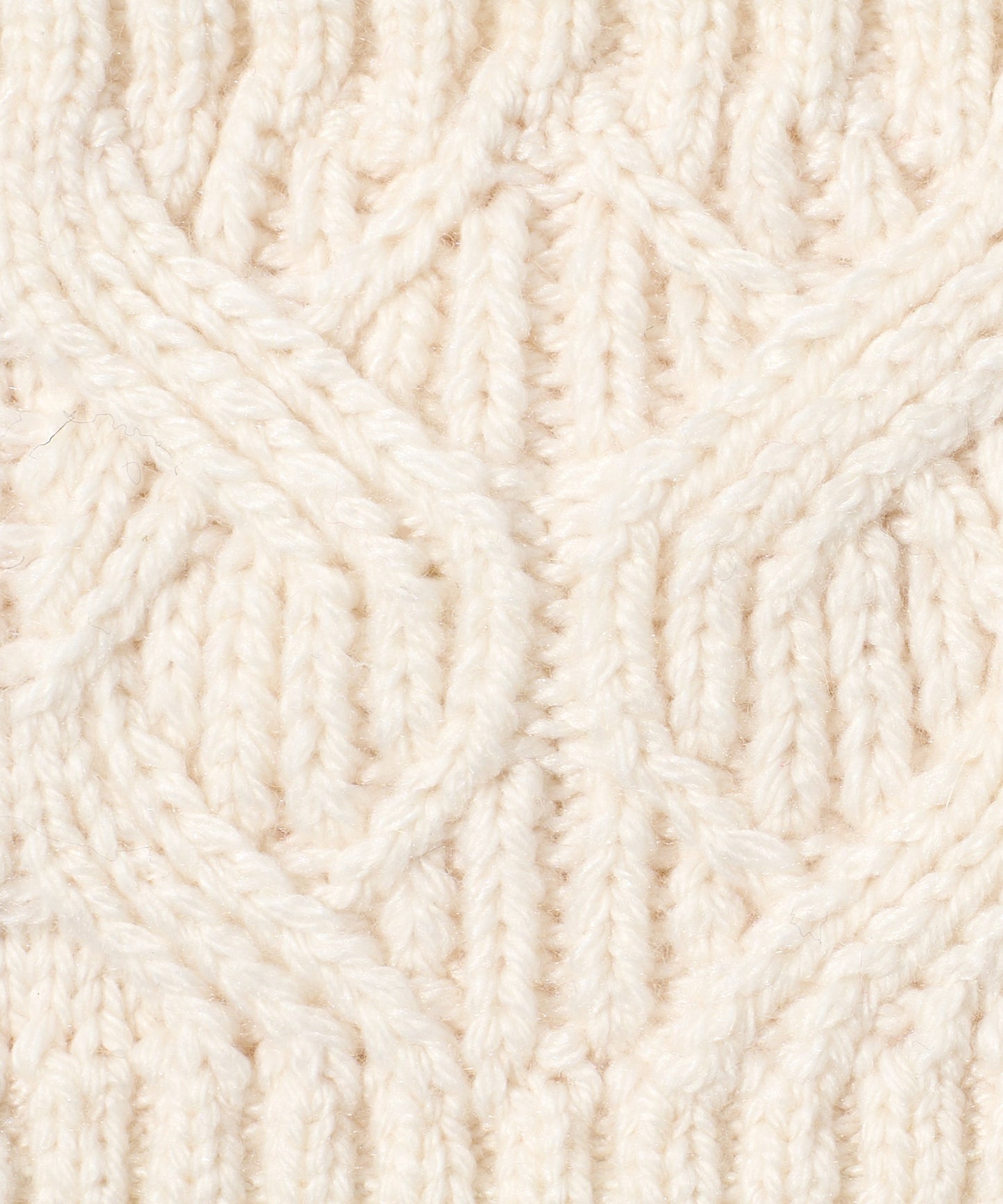 Loopy Cable Headband in color Ivory