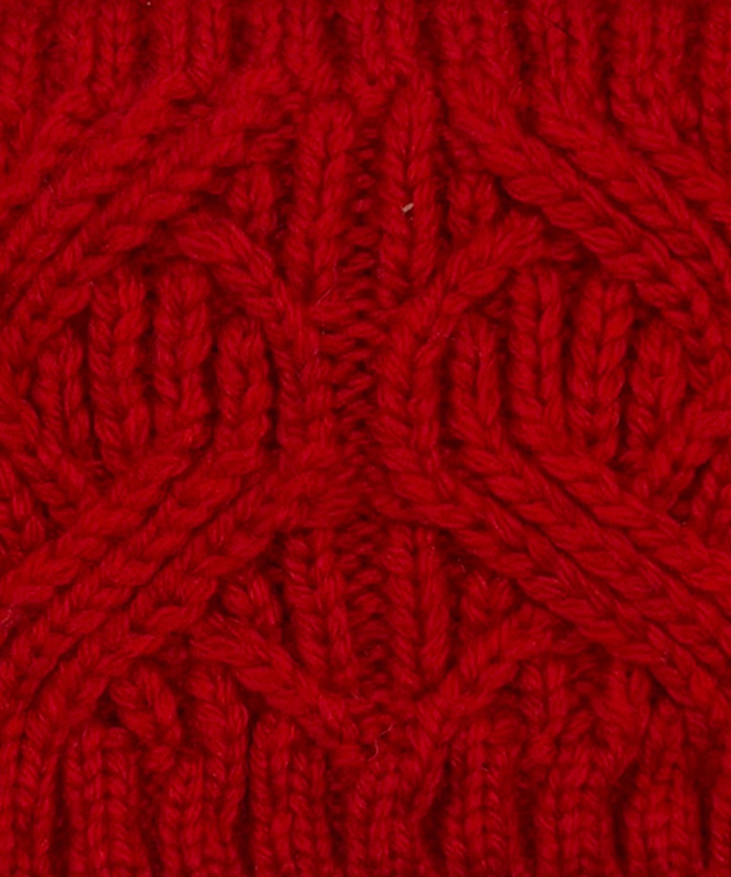 Loopy Cable Headband in color Ruby Red