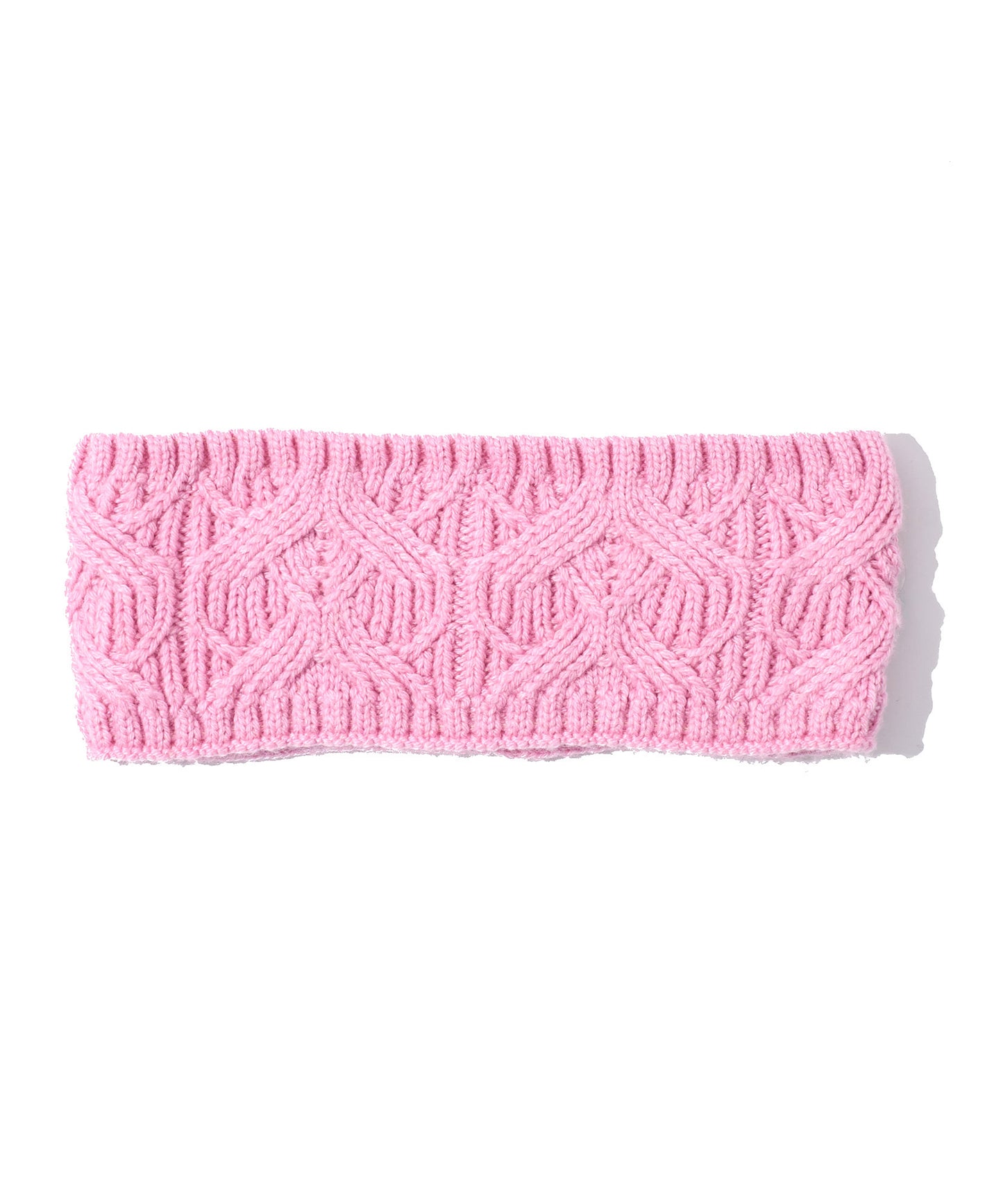 Loopy Cable Headband in color Candy Pink