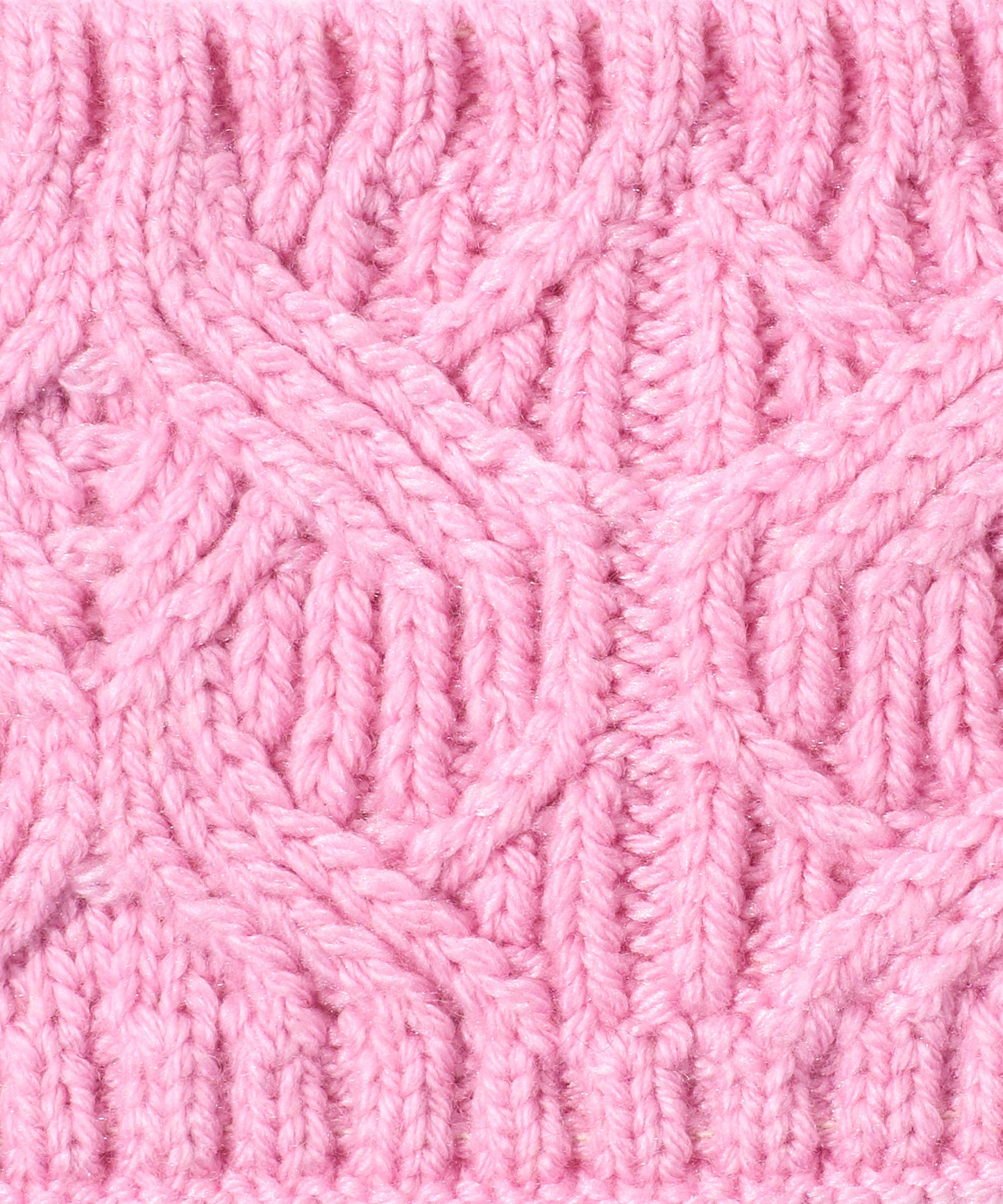 Loopy Cable Headband in color Candy Pink