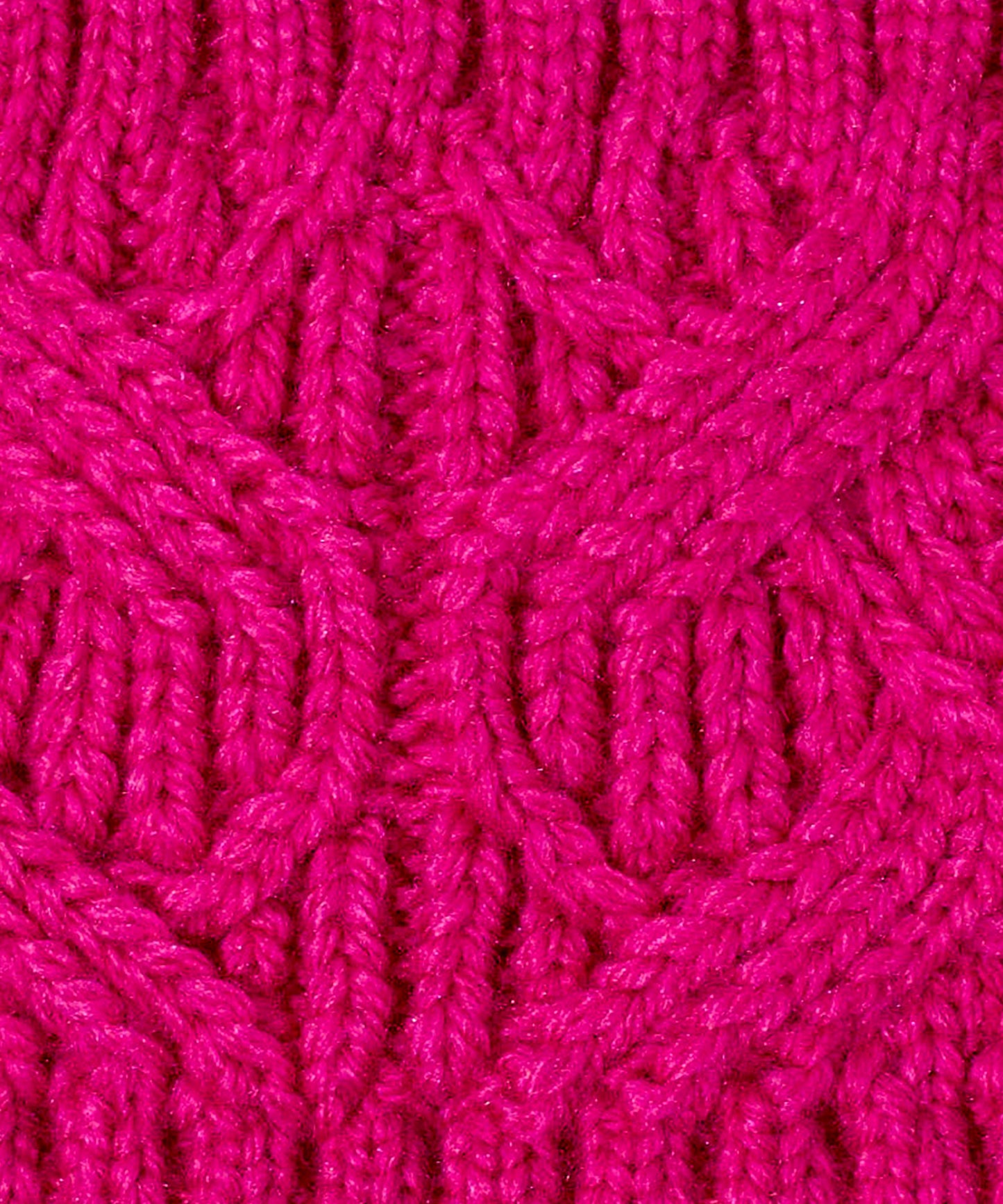 Loopy Cable Headband in color Electric Pink