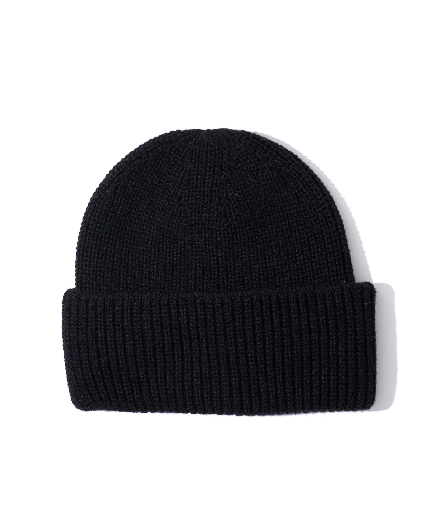 Perfect Ribbed Beanie in color Black