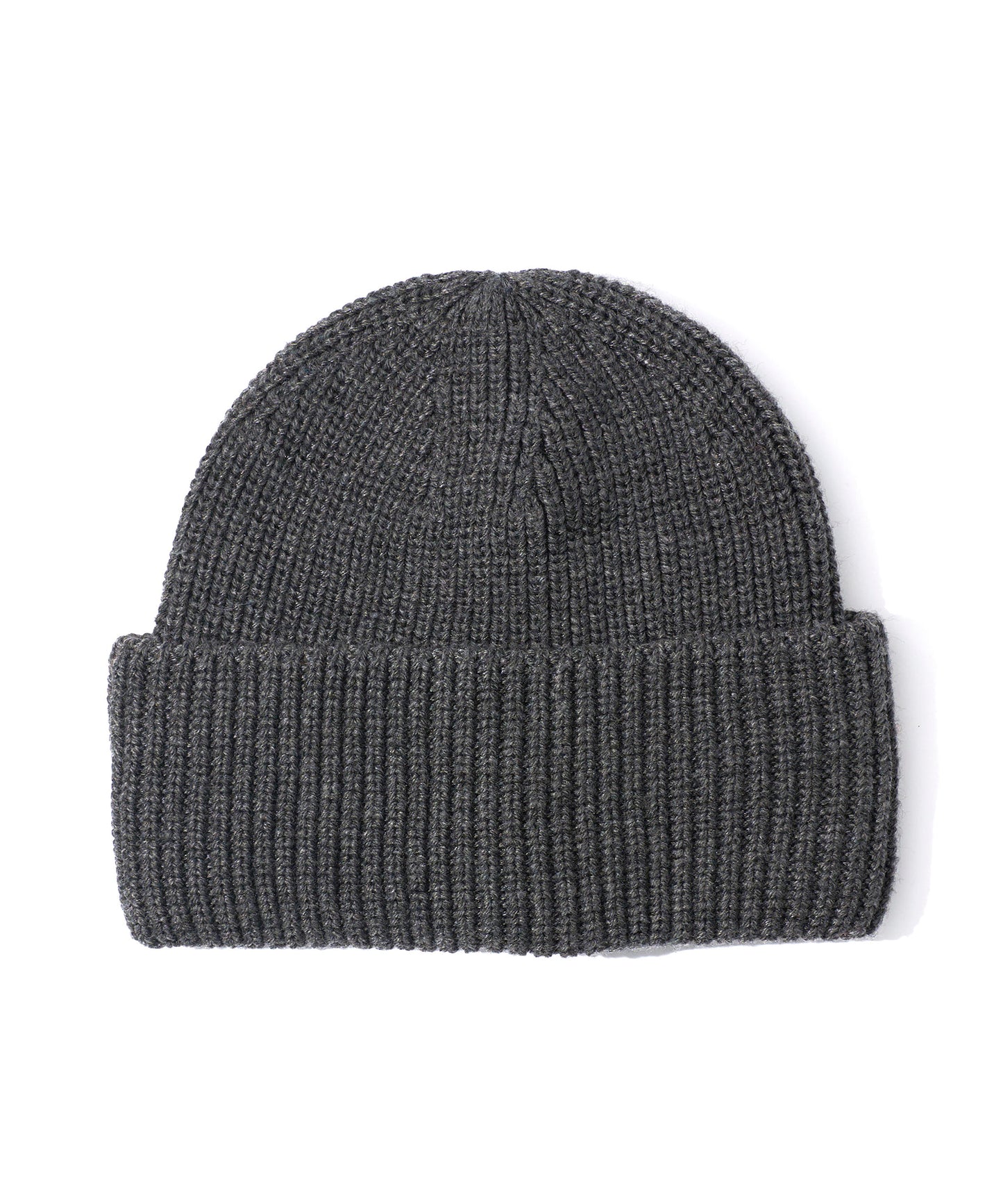 Perfect Ribbed Beanie in color Charcoal