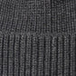 Perfect Ribbed Beanie in color Charcoal
