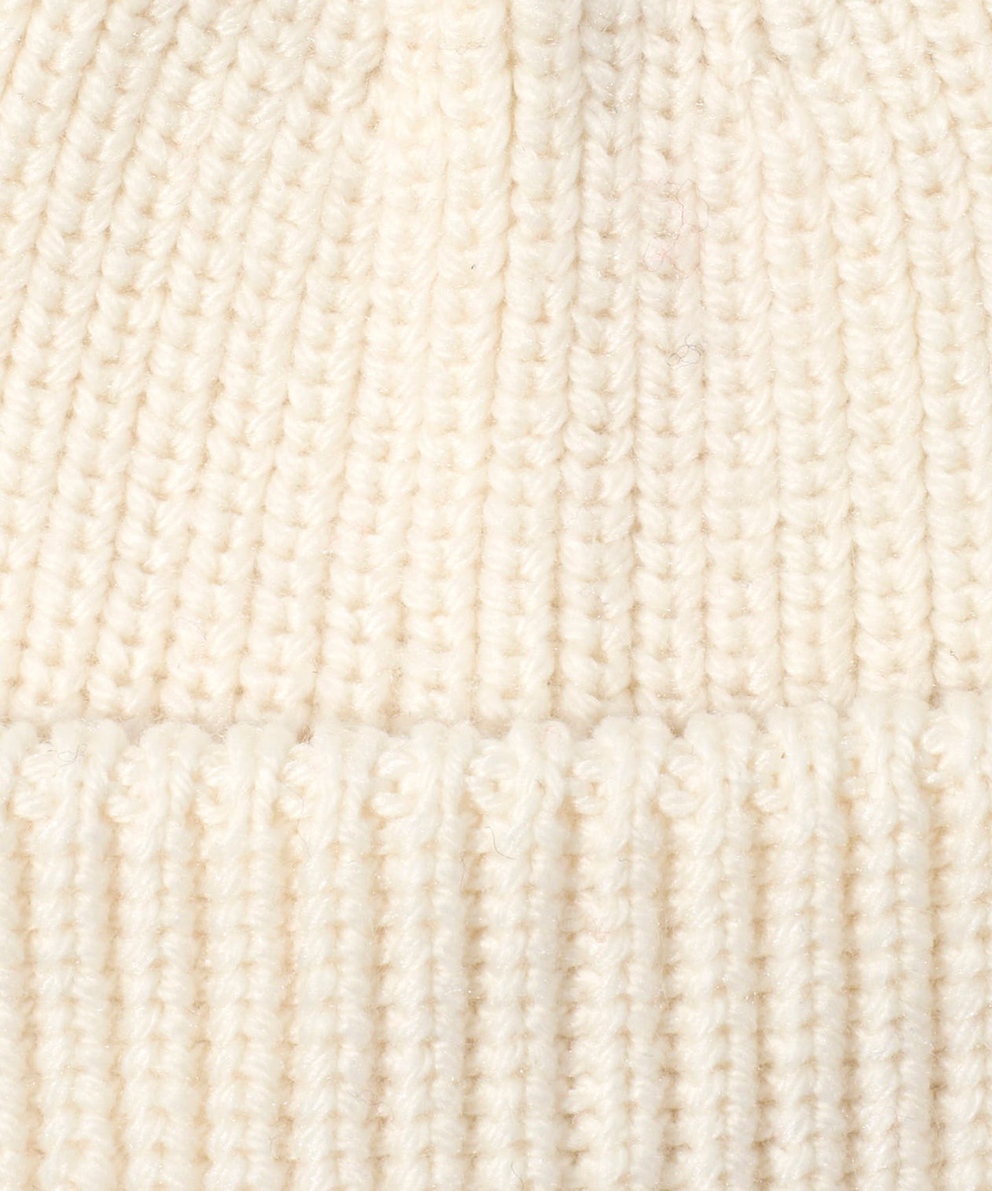 Perfect Ribbed Beanie in color Ivory