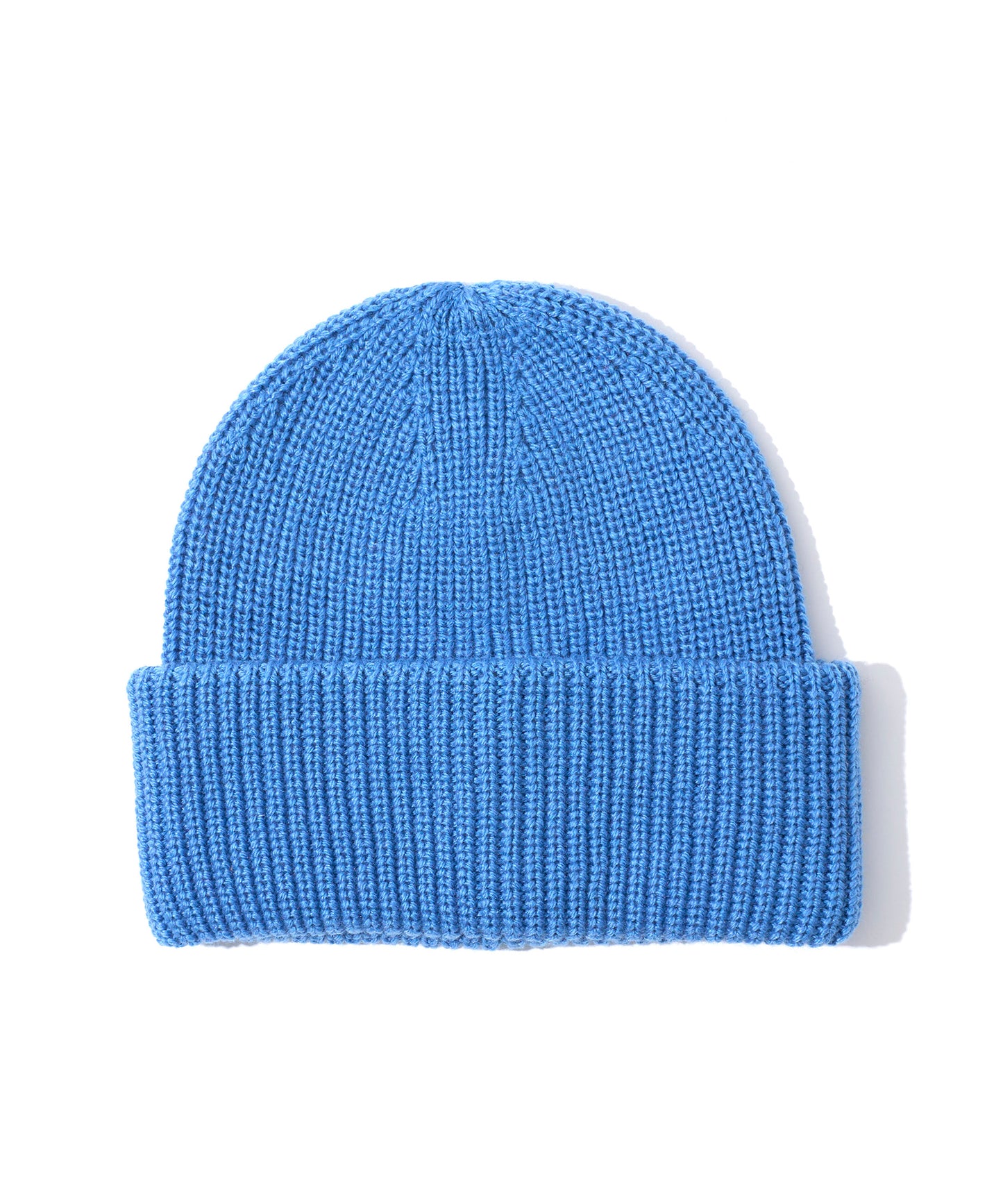Perfect Ribbed Beanie in color Mystic Blue
