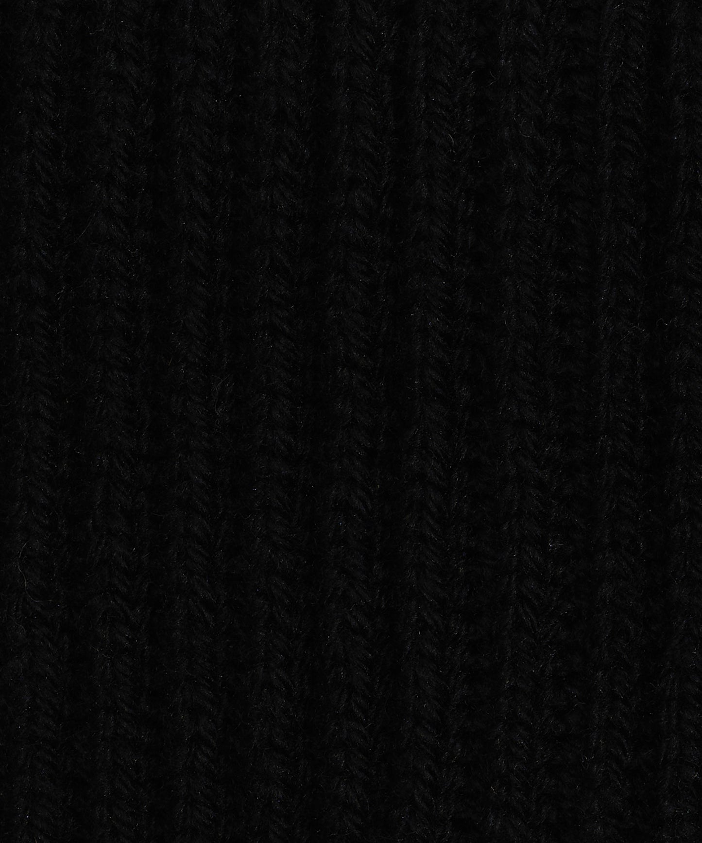 Perfect Ribbed Neck Warmer in color Black