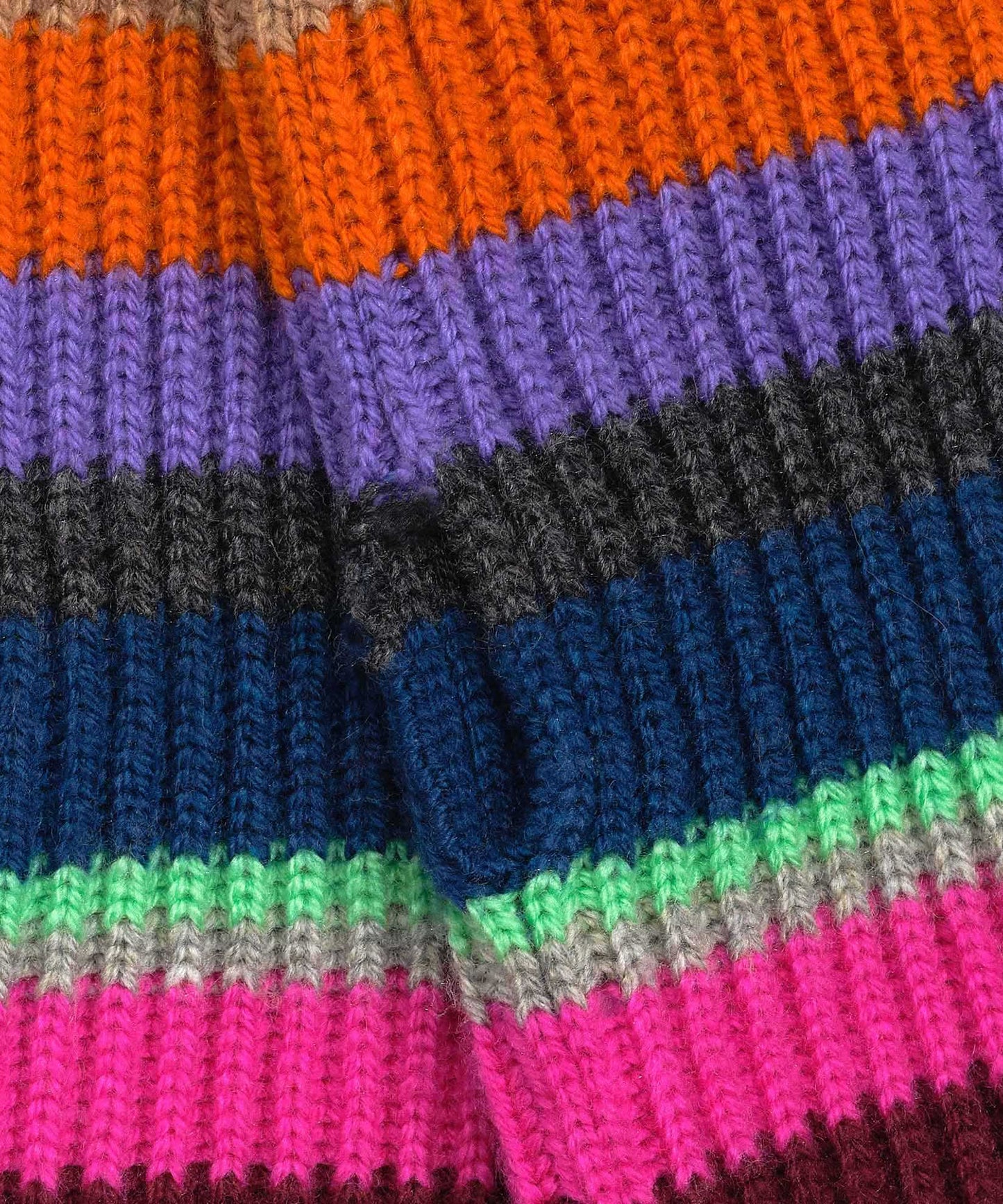 Superfine Stripe Arm Warmers in color Multi