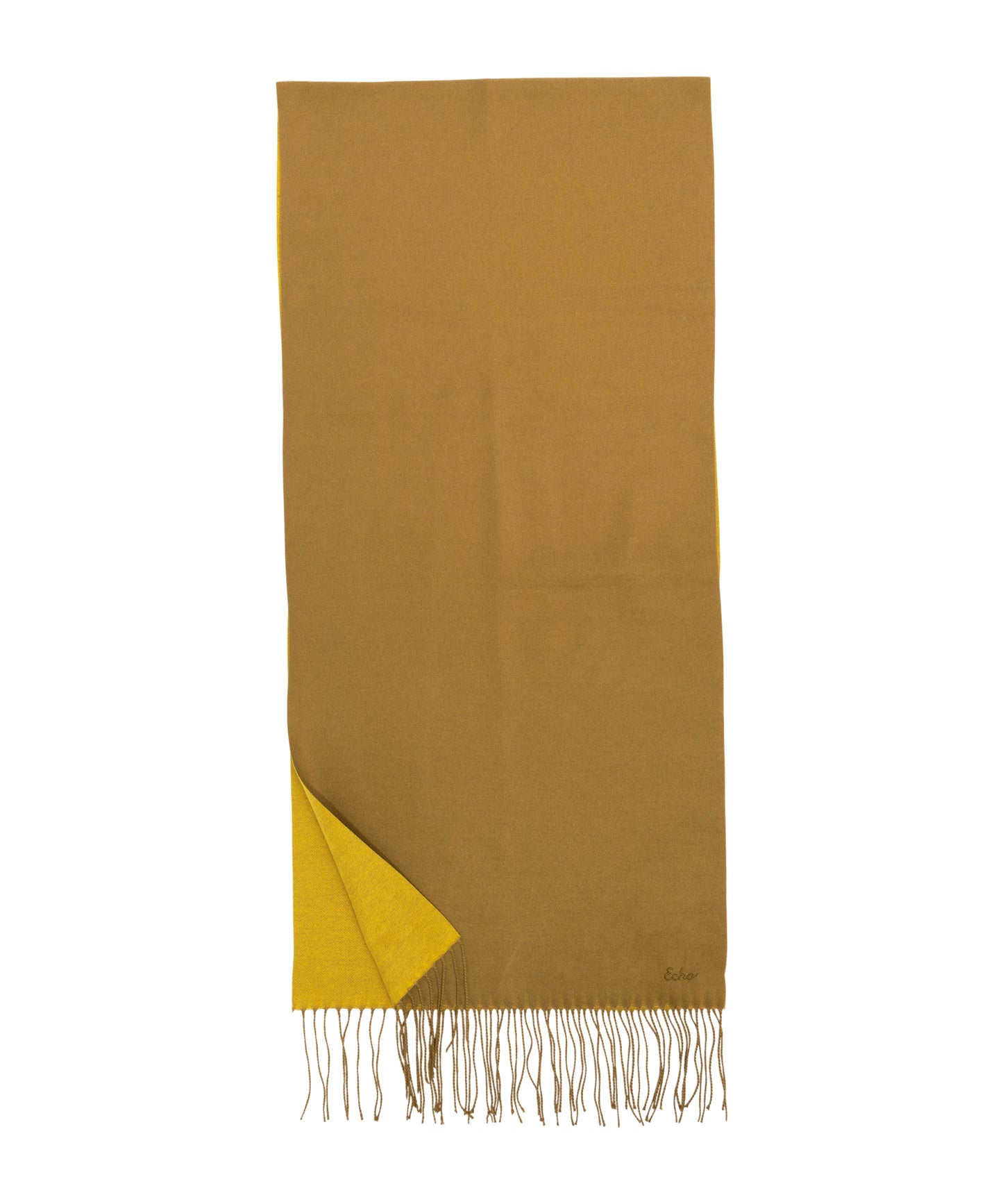 Double Face Scarf in color olive