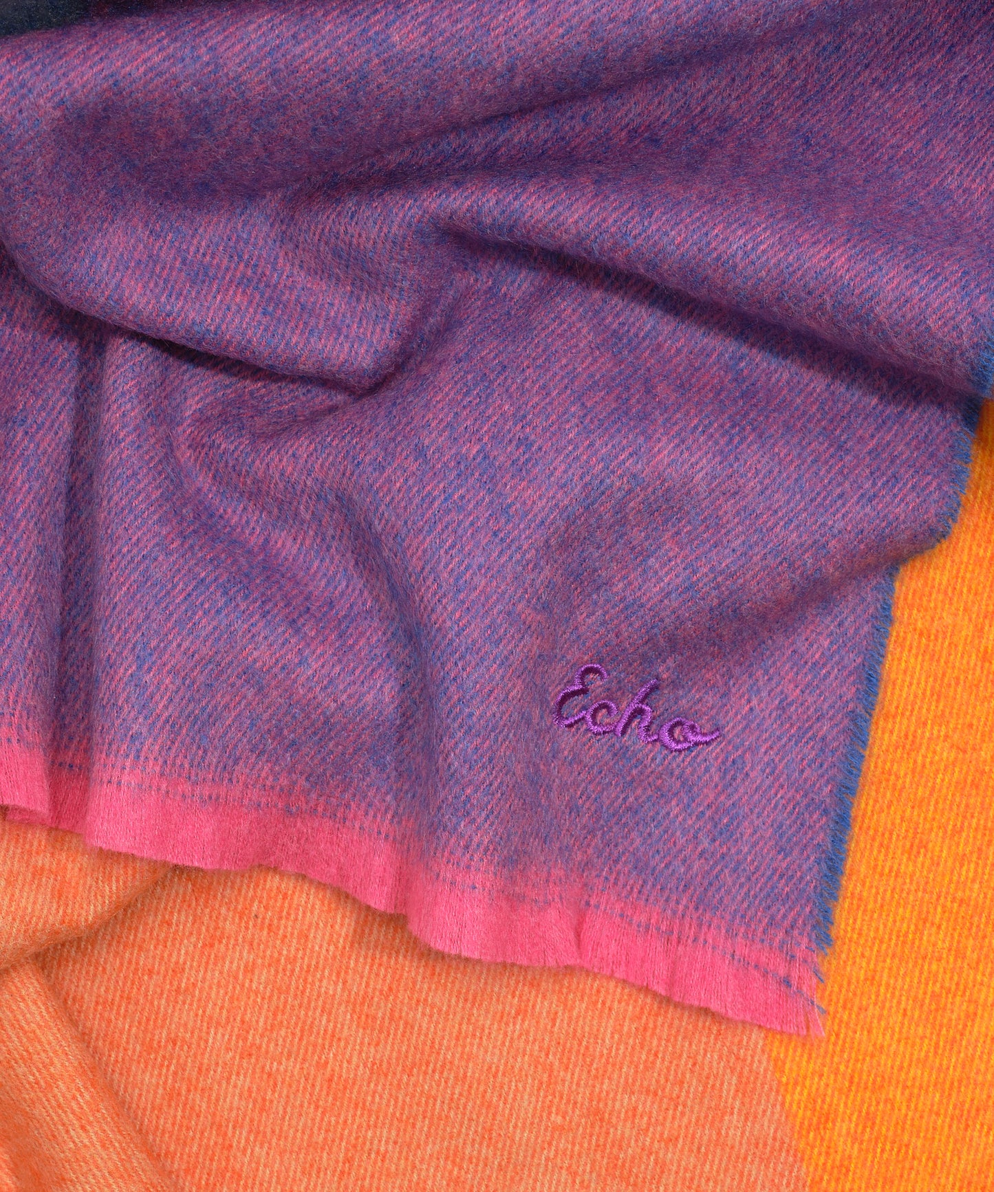 Colorblock Blanket Wrap in color Multi