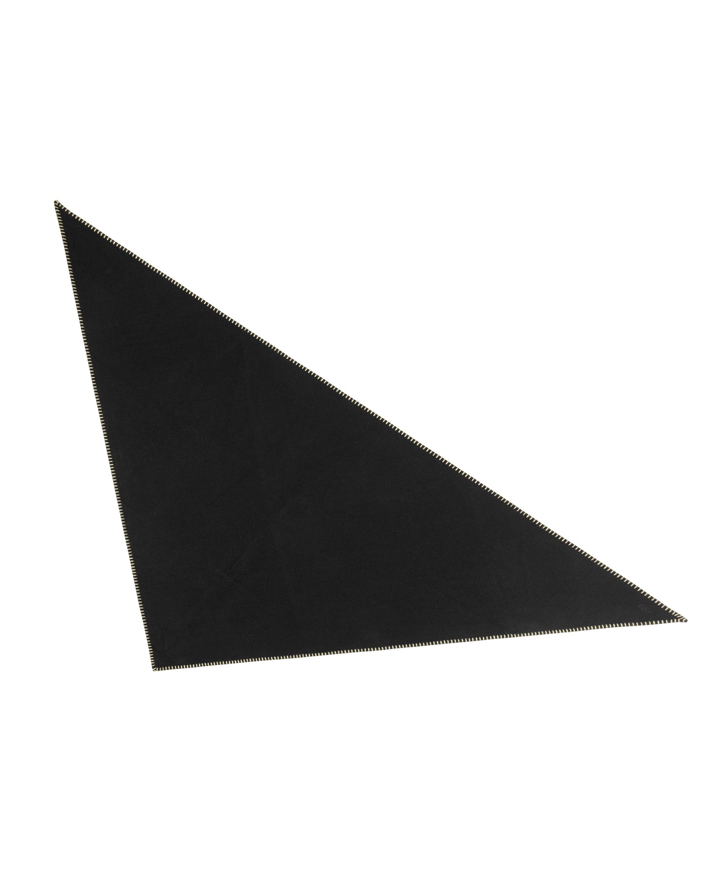 Oversized Triangle Wrap in color black