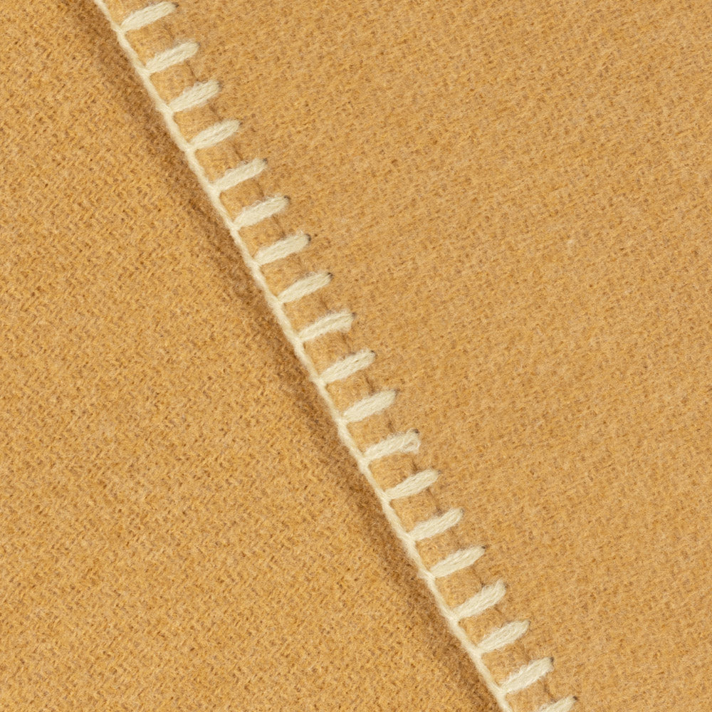 Oversized Triangle Wrap in color camel