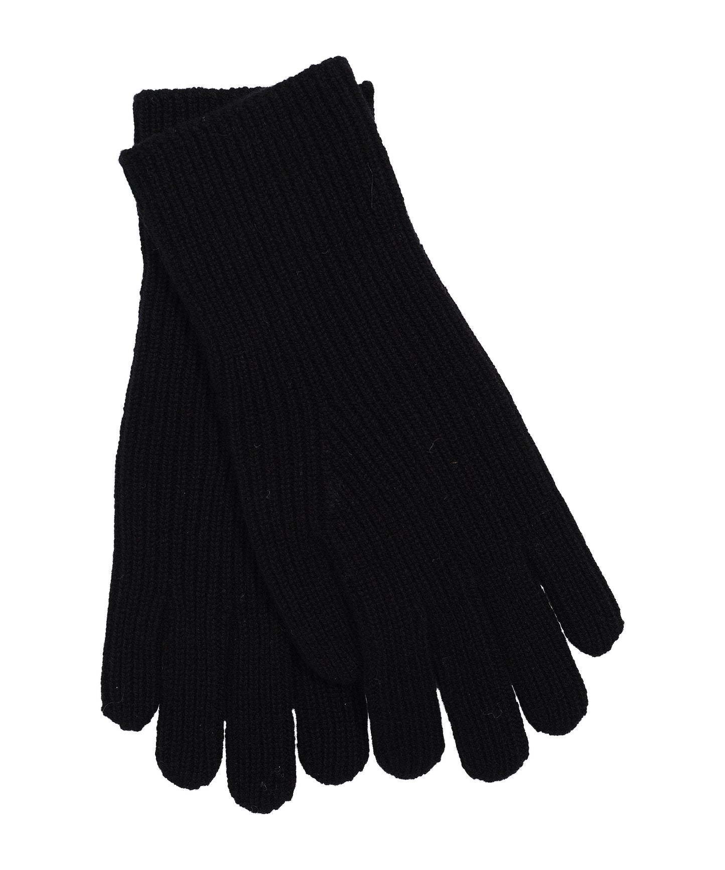 Ribbed Glove in color black