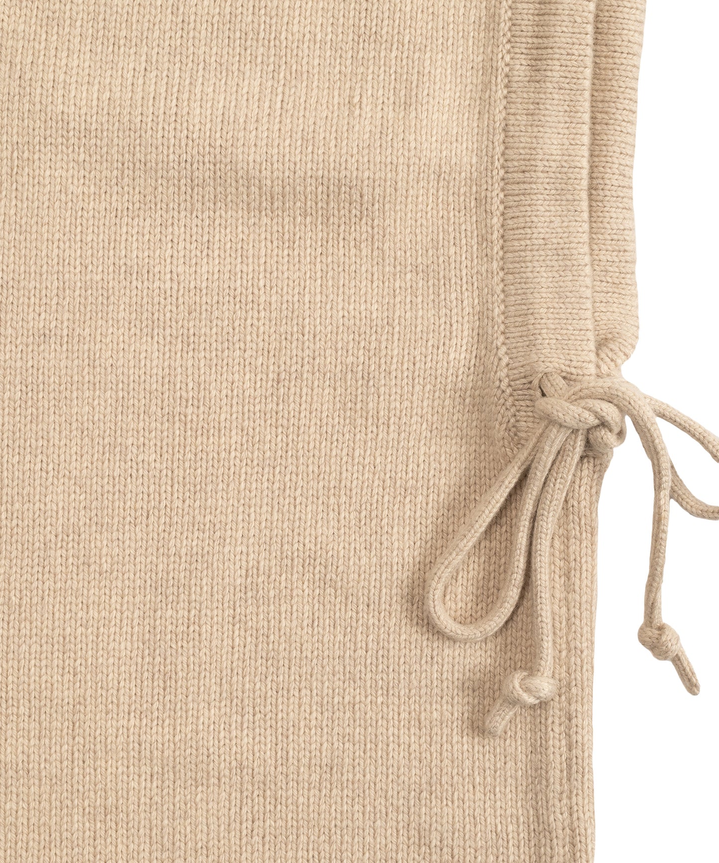 Drapey Balaclava in color cream