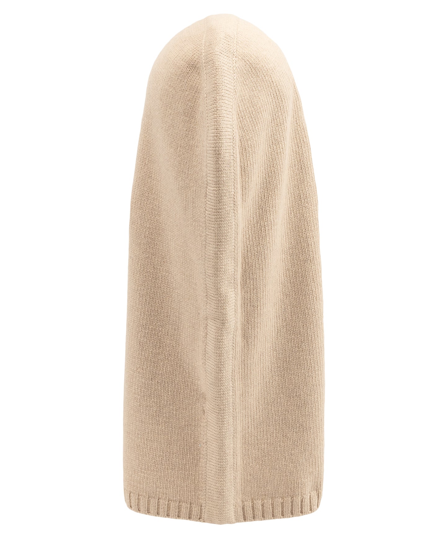 Drapey Balaclava in color cream