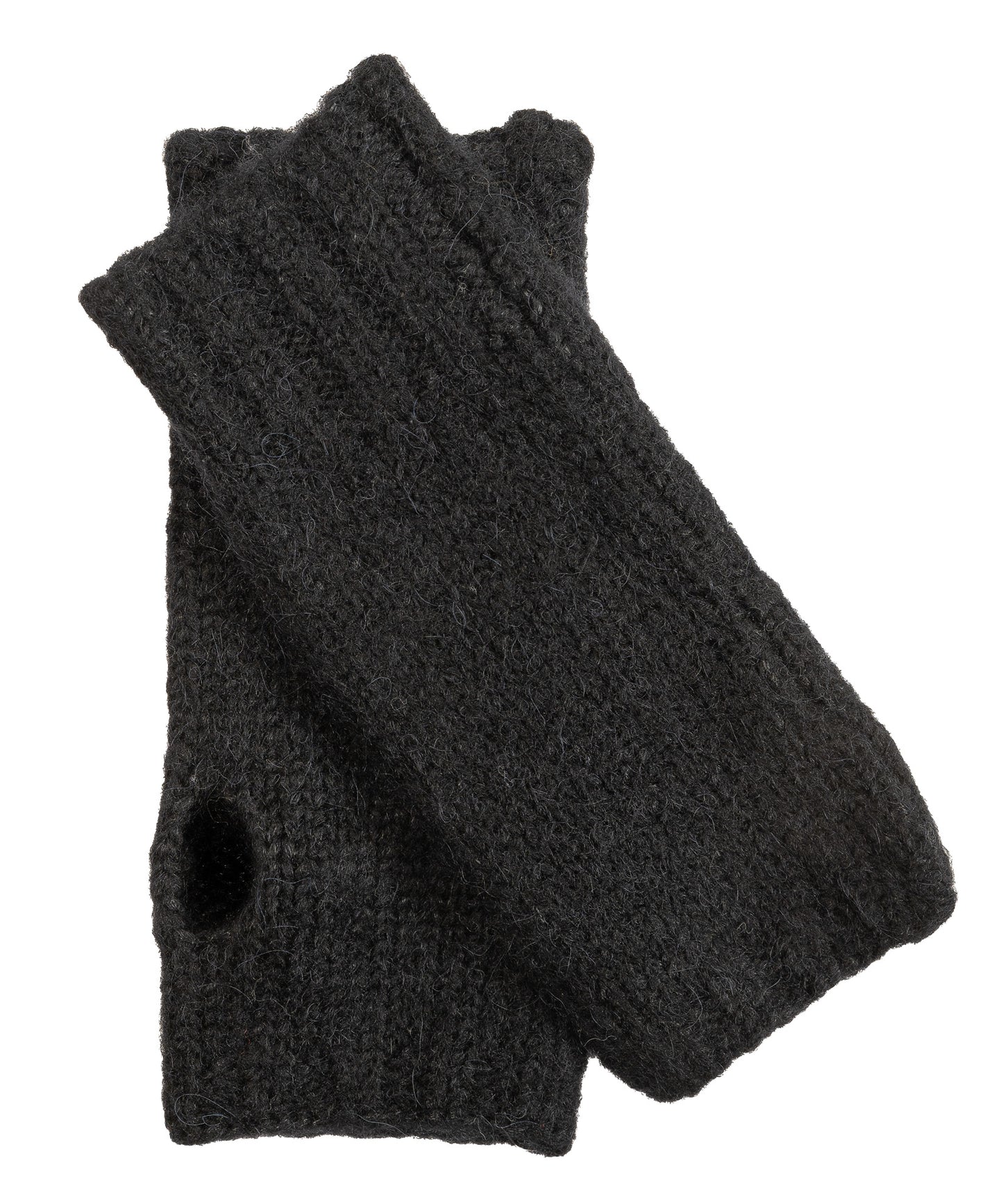 Fuzzy Hand Warmer in color black
