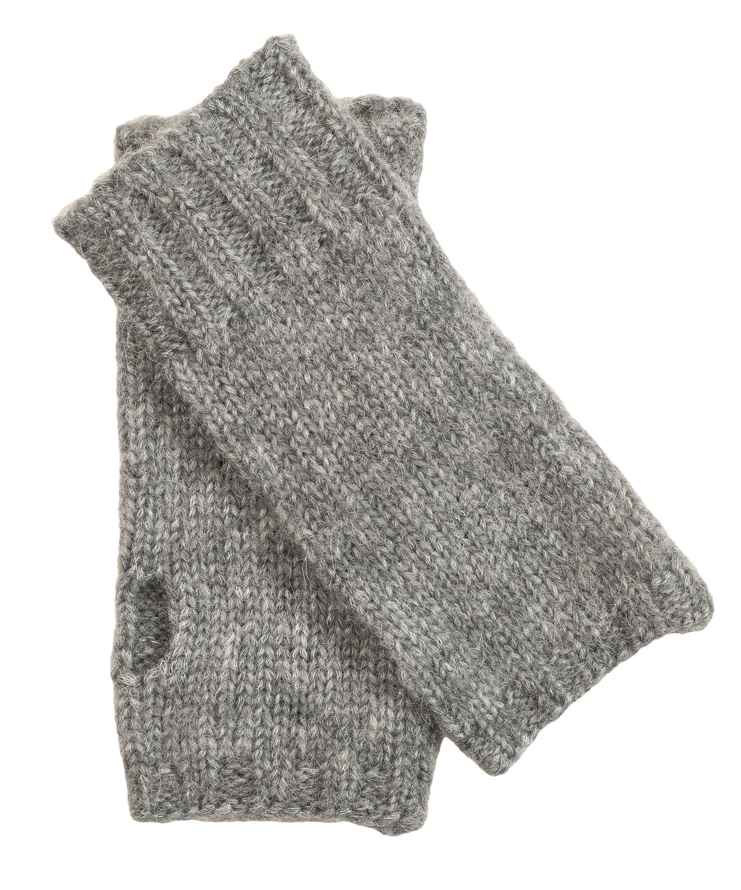 Fuzzy Hand Warmer in color silver/grey