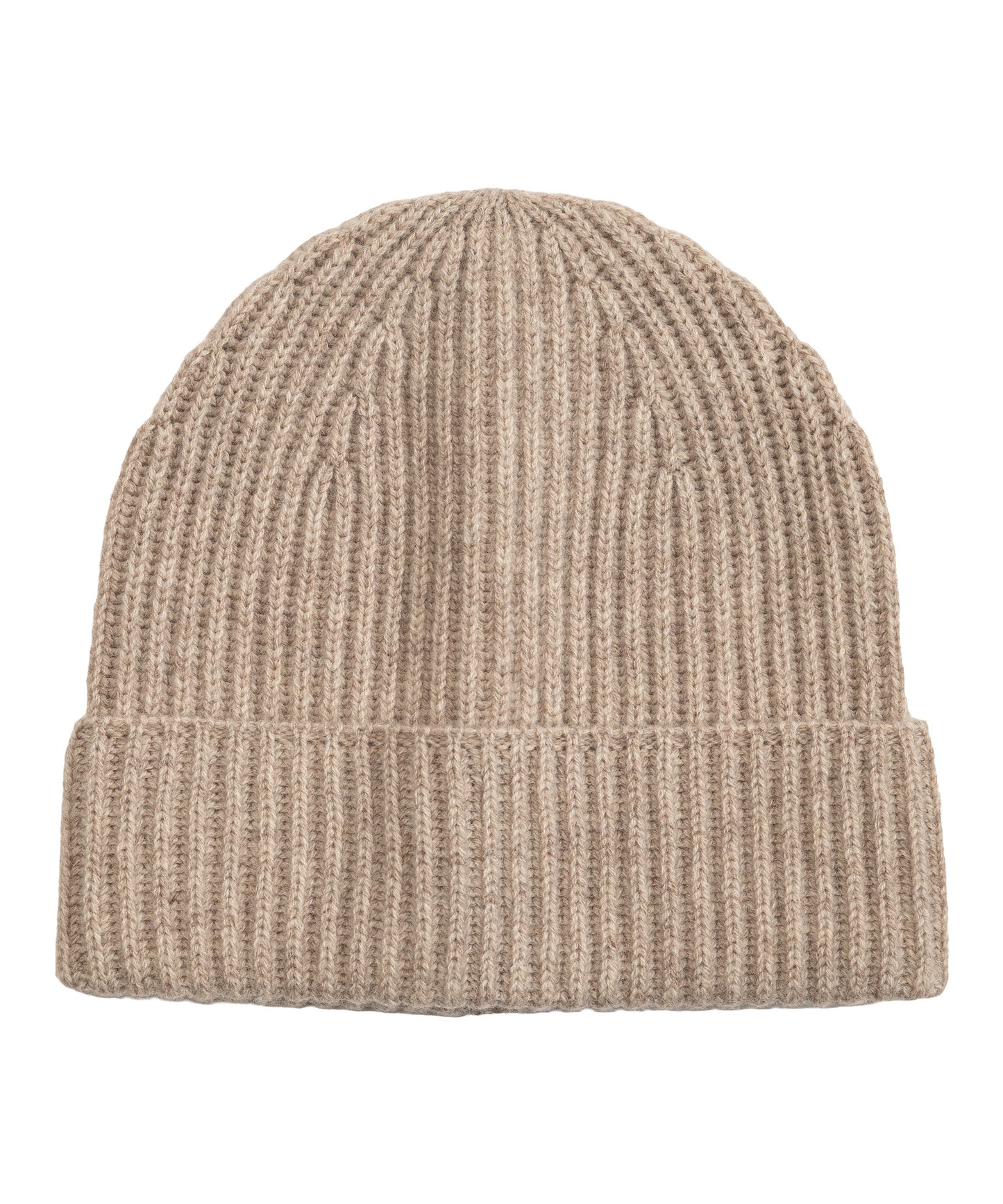 Basic Cardigan Stitch Beanie in color pebble