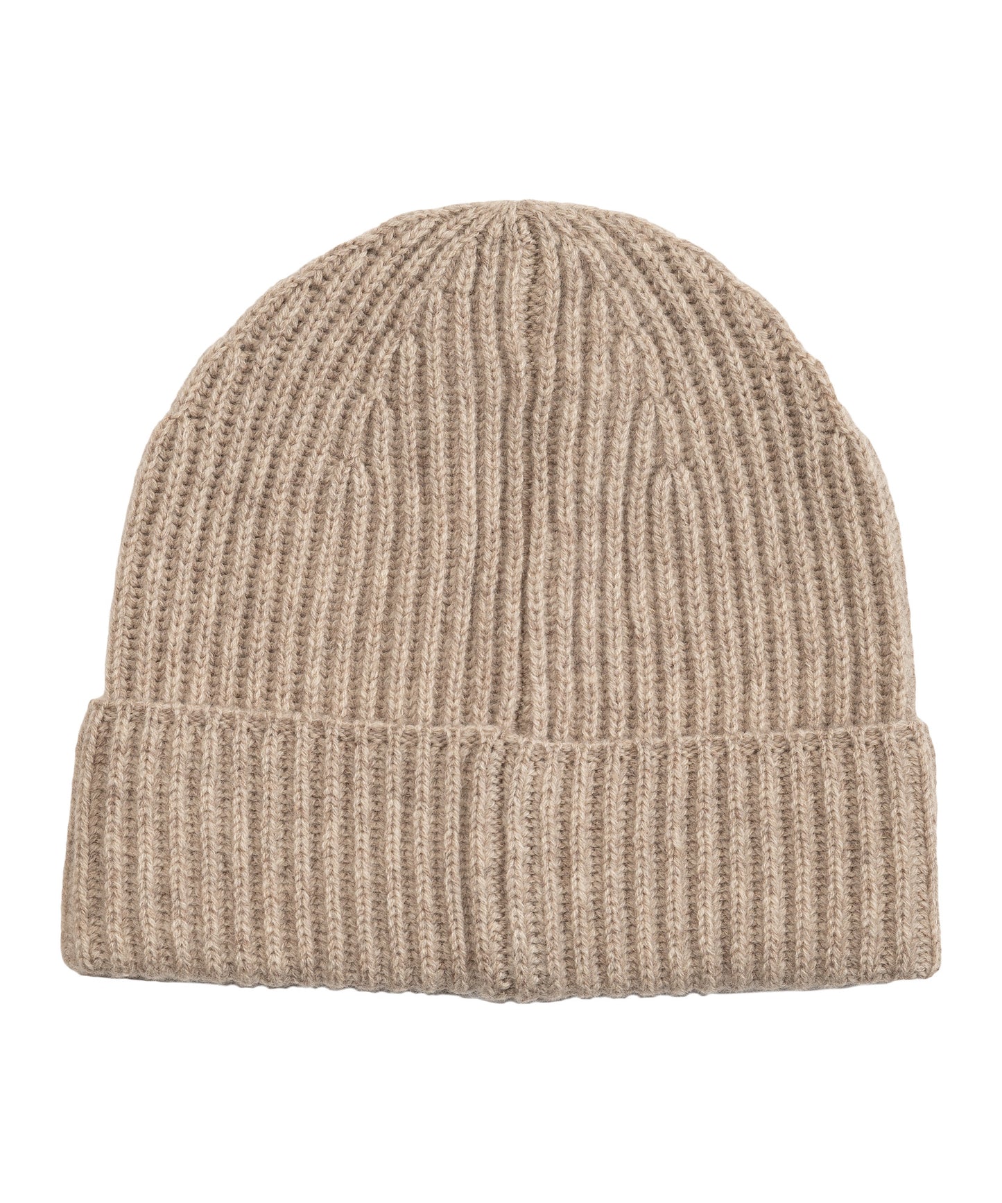 Basic Cardigan Stitch Beanie in color pebble