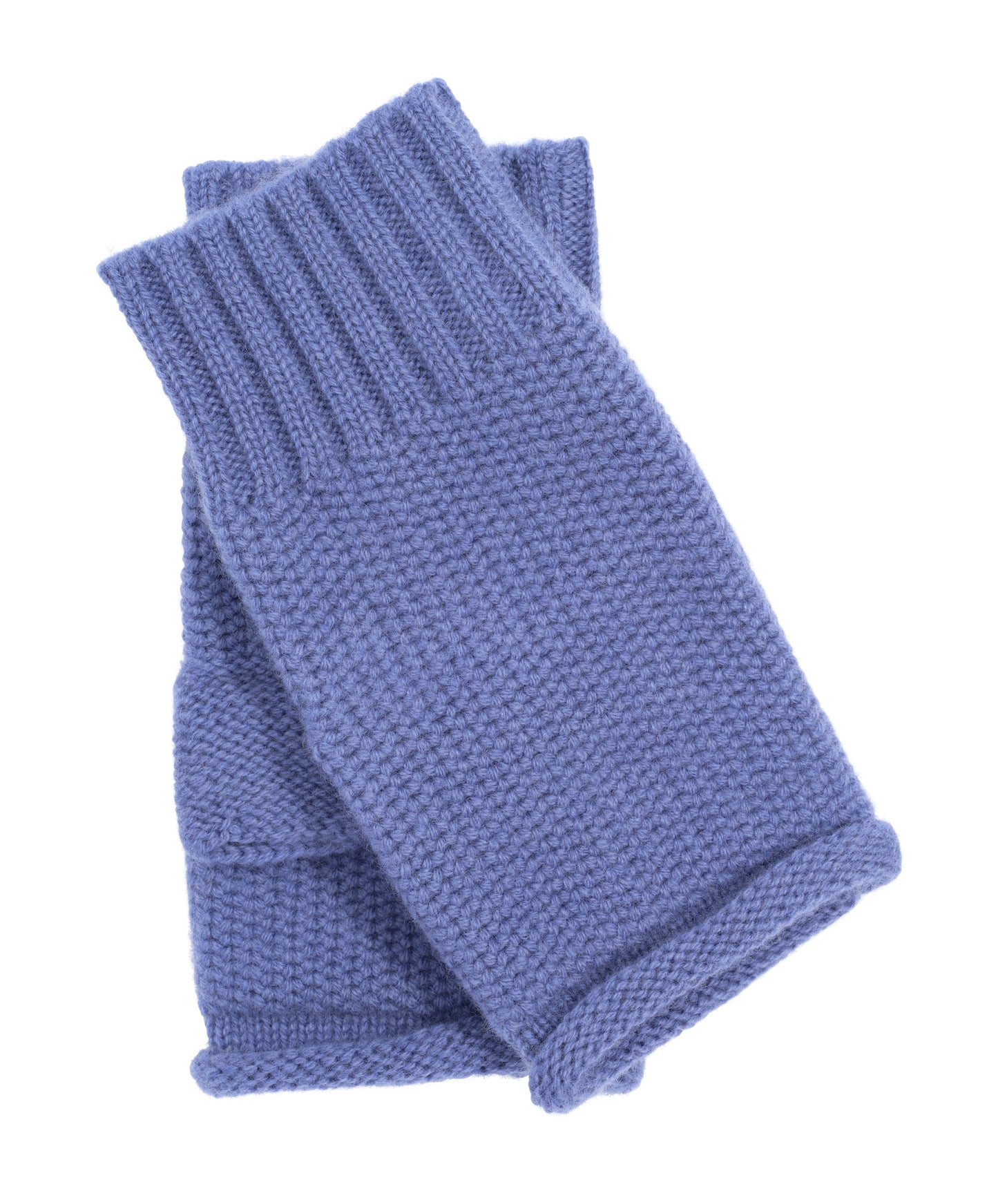 The Crosby Handwarmer in color denim blue