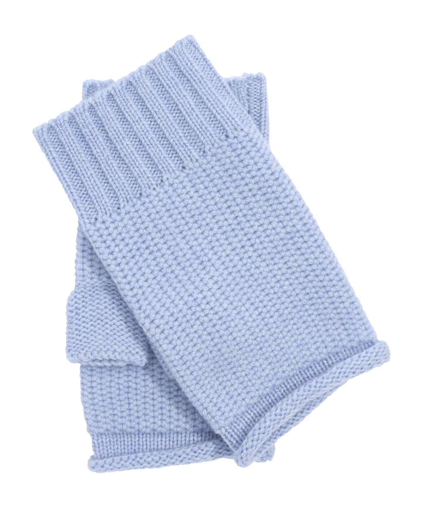 The Crosby Handwarmer in color placid blue