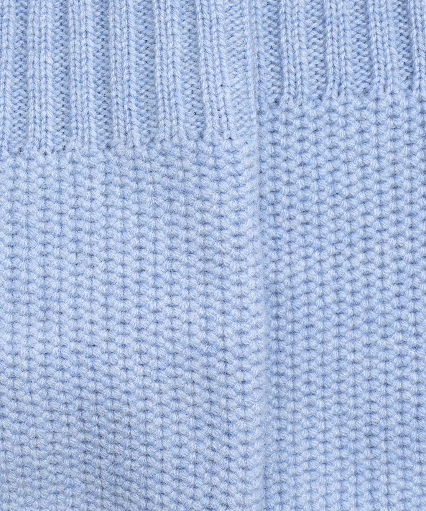 The Crosby Handwarmer in color placid blue