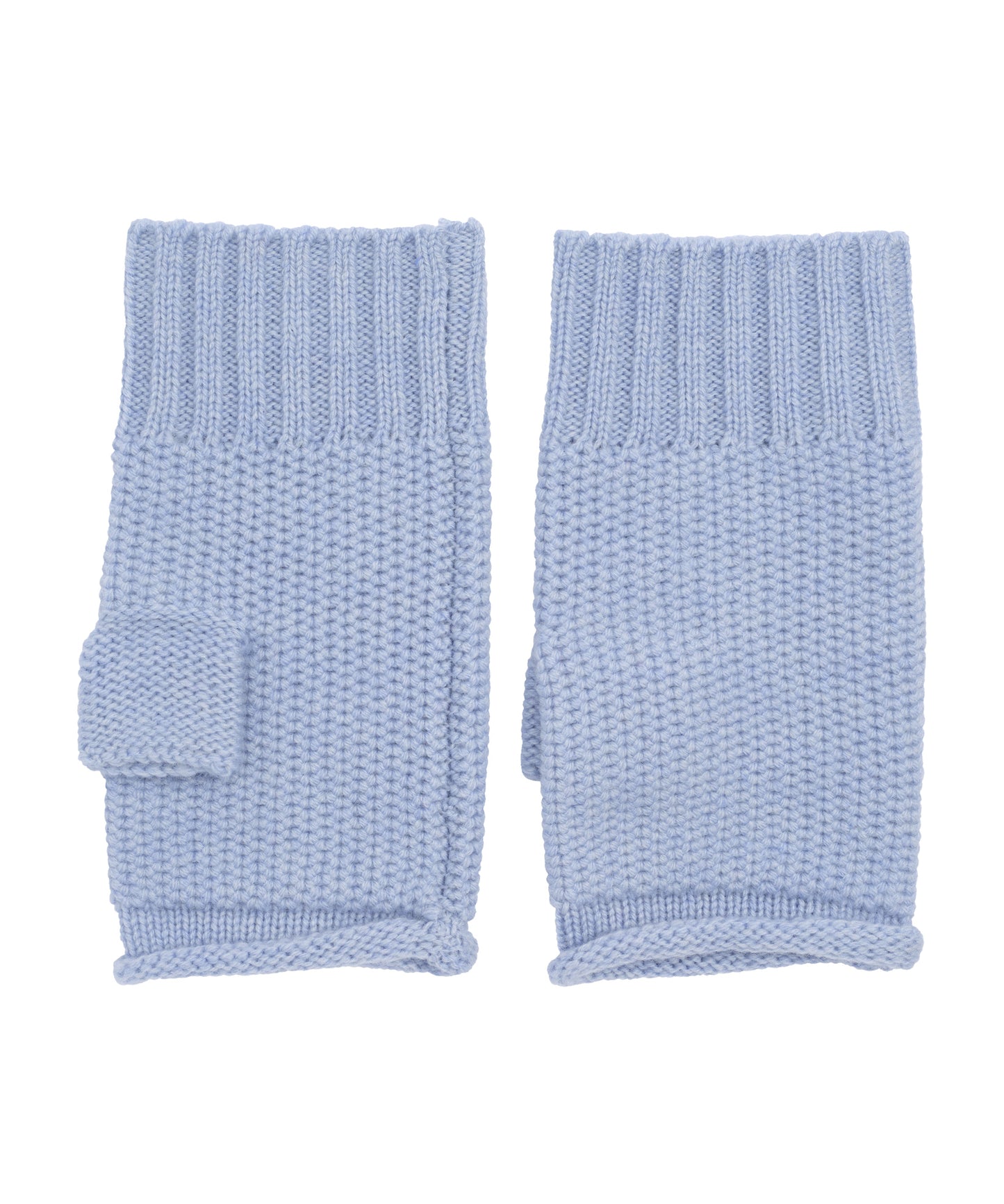 The Crosby Handwarmer in color placid blue