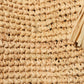Raffia Packable Tote in color Natural
