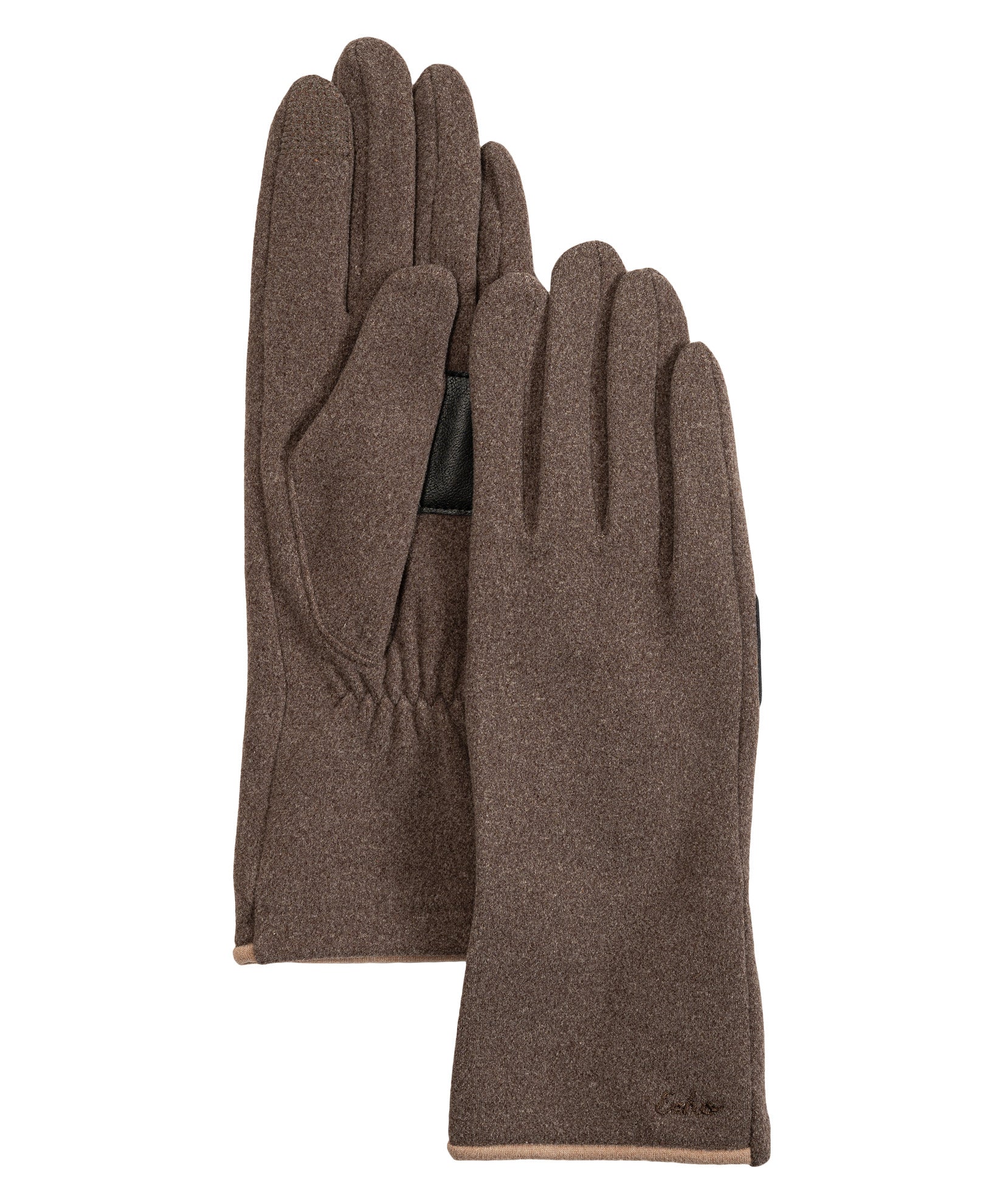 Comfort Stretch Long Touch Glove in color Taupe