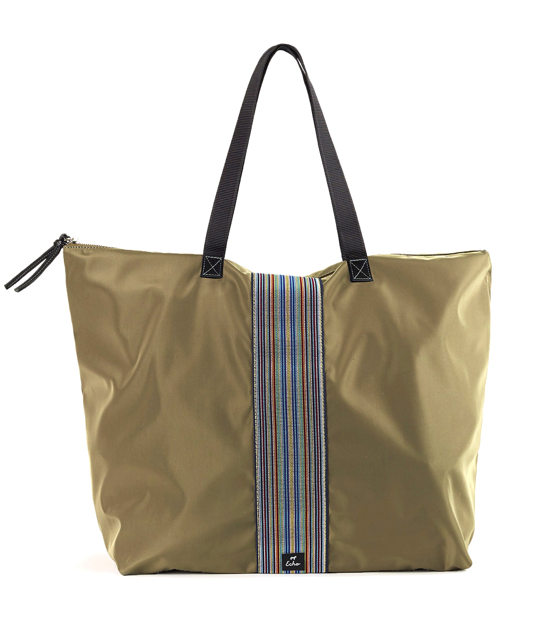 Geneva Tote in color Evergreen