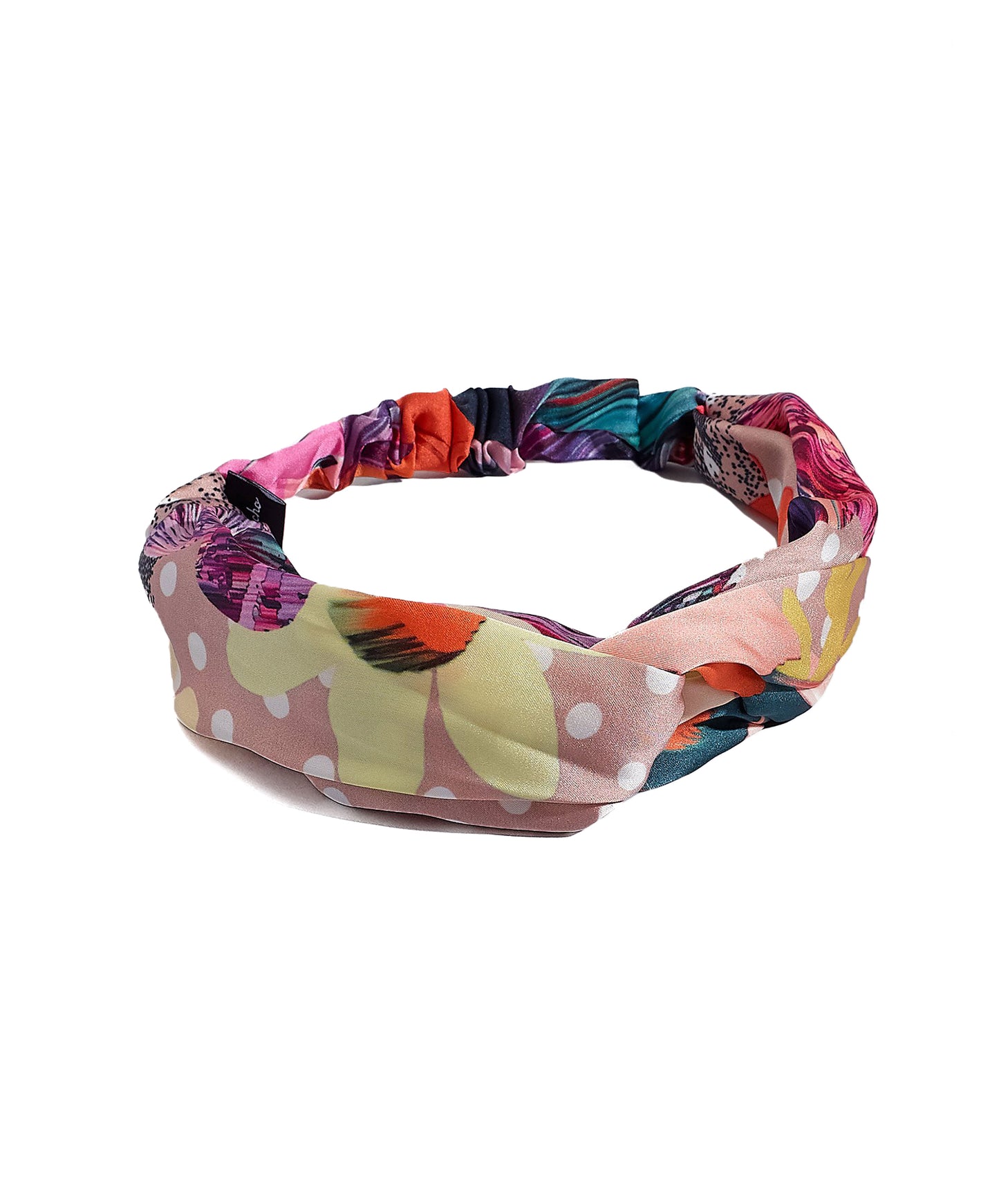 Hair Headband in color Tan Multi
