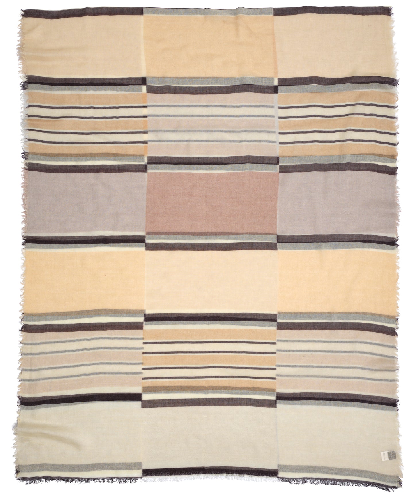 Hopscotch Wrap in color Semolina