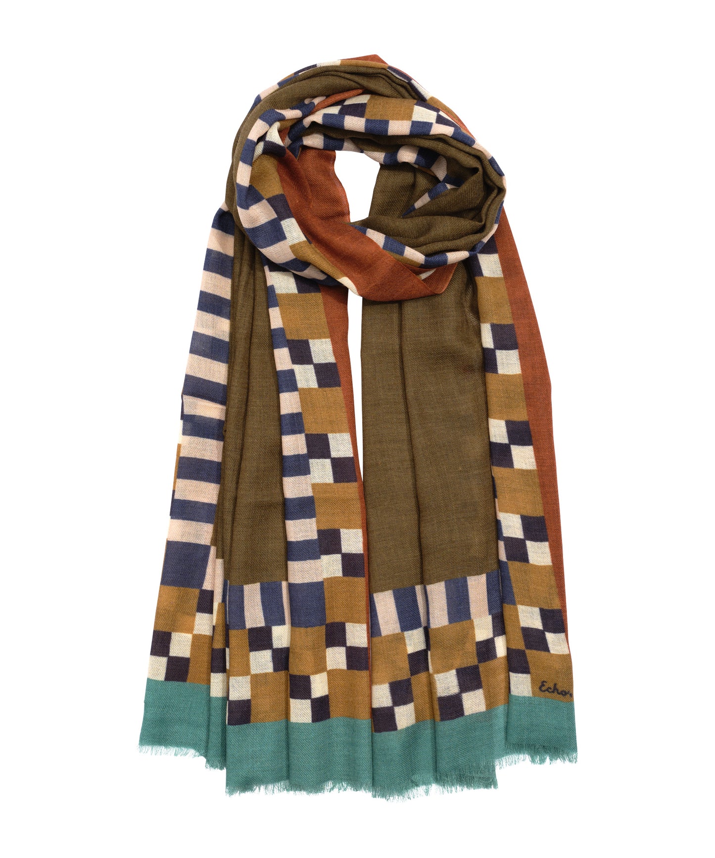 Soho Geo Wrap in color olive