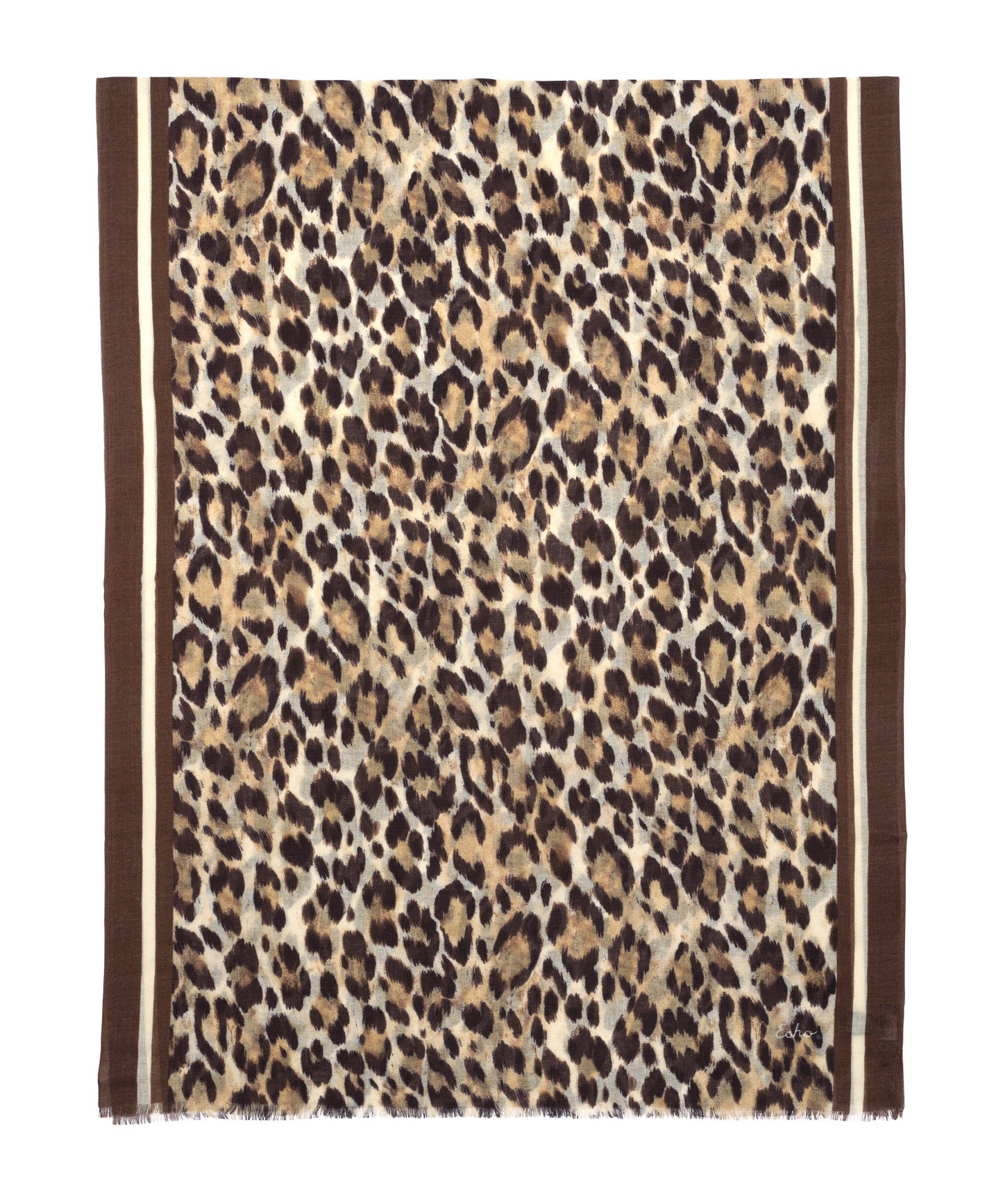 Leopard Wrap in color camel
