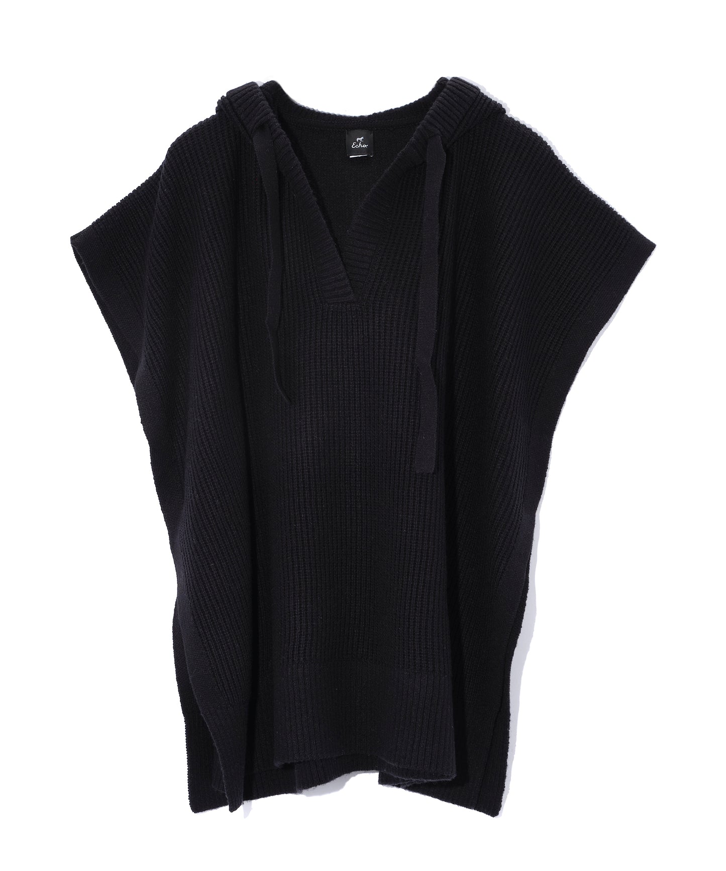 Waffle Hoodie Poncho