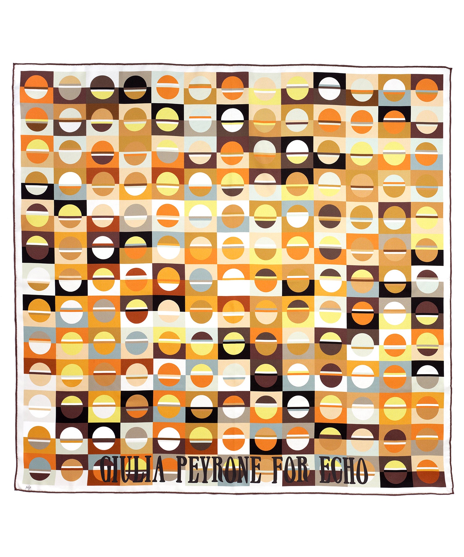 scarf designed by Giulia Peyrone