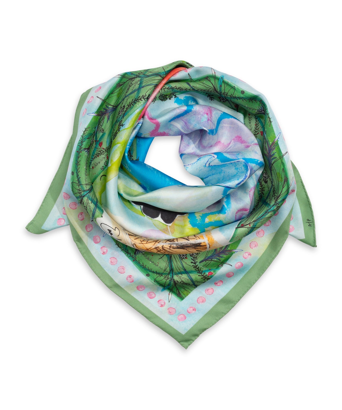 scarf designed by Eva Noblezada