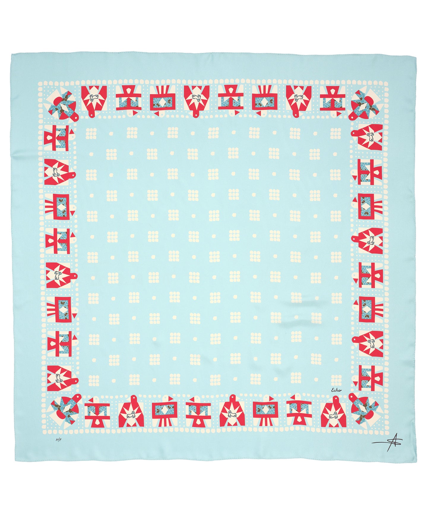 scarf designed by Alessandro Squarzi