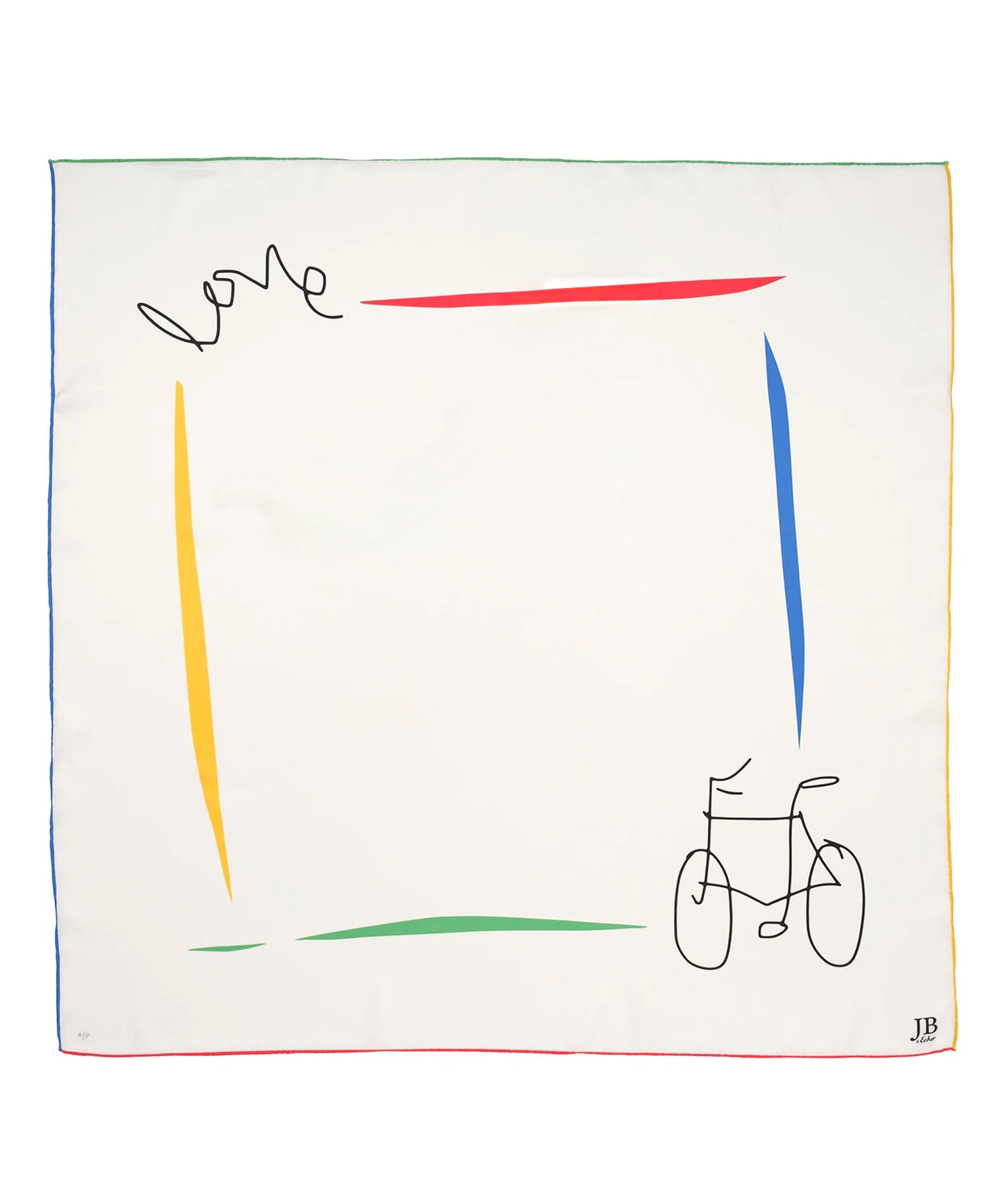 scarf designed by Jonathan Bailey