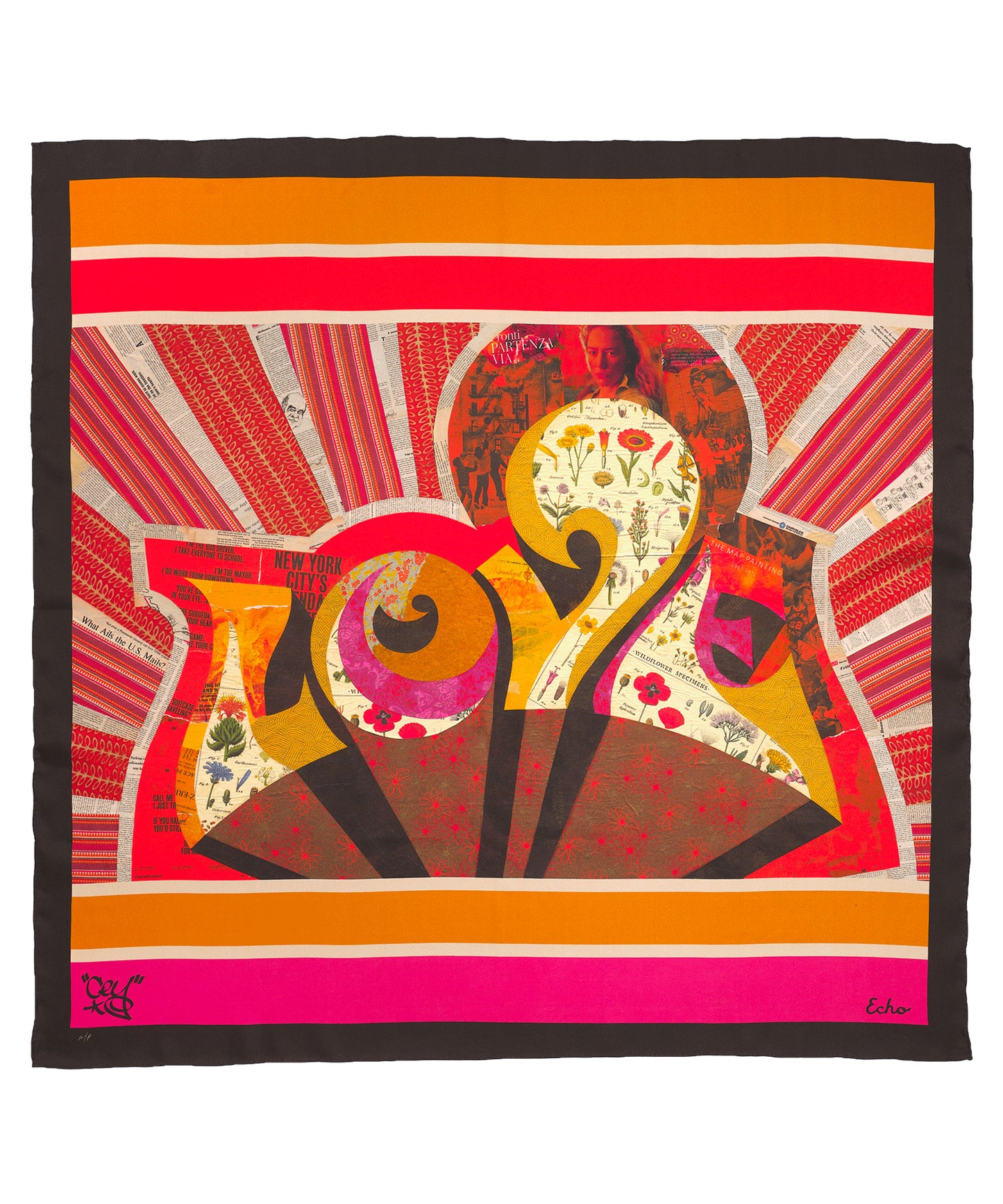 scarf designed by Cey Adams