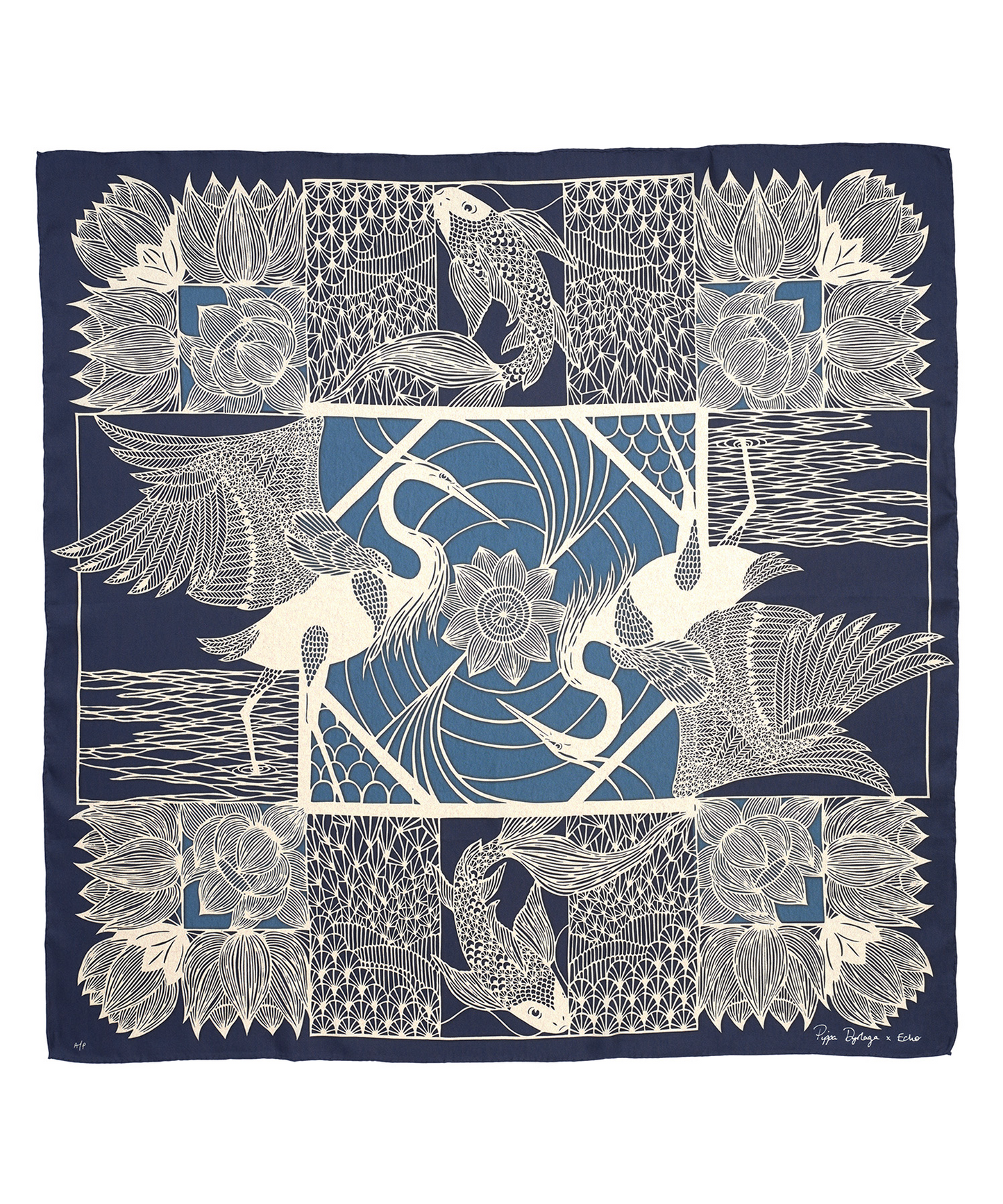 scarf designed by Pippa Dyrlaga